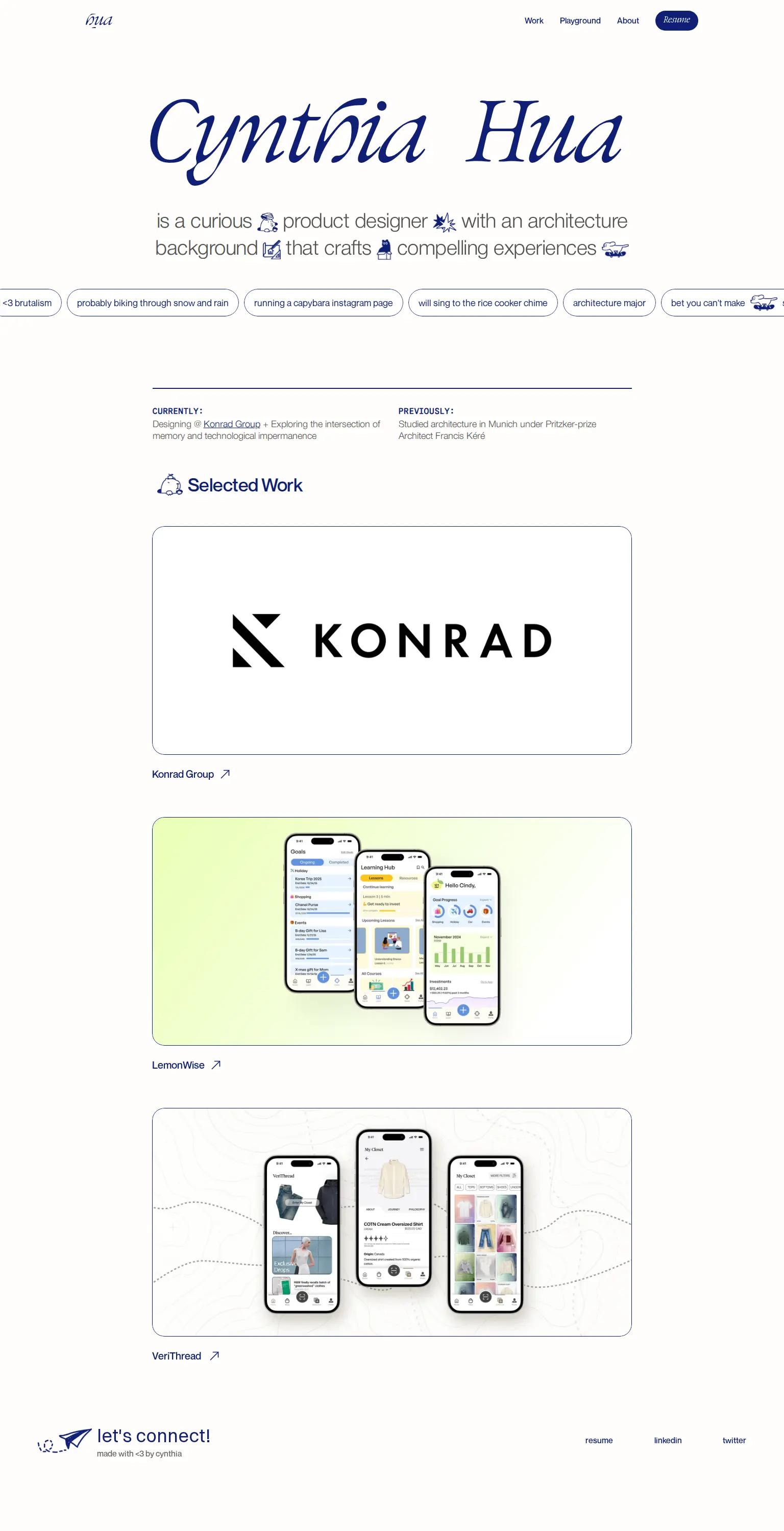Cynthia Hua screenshot