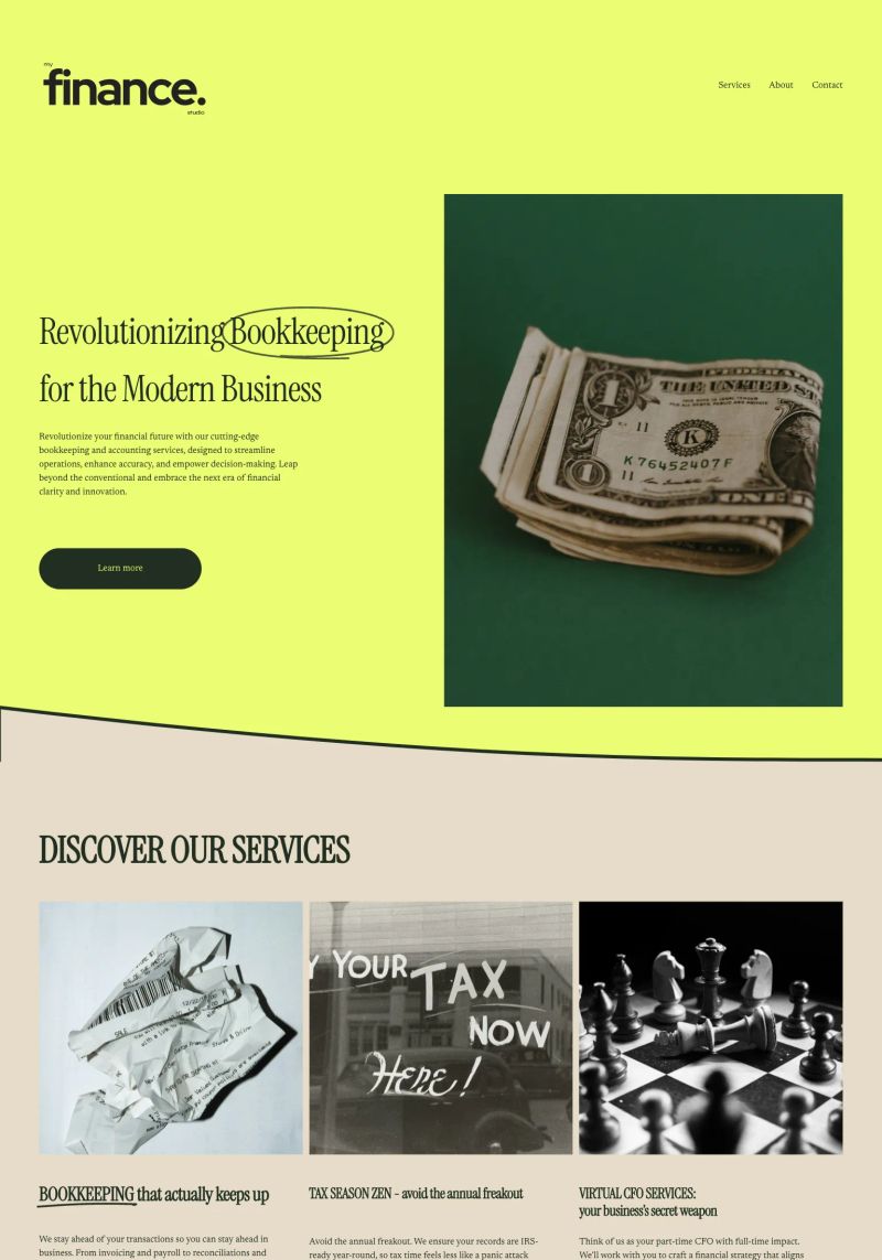 My Finance Studio screenshot