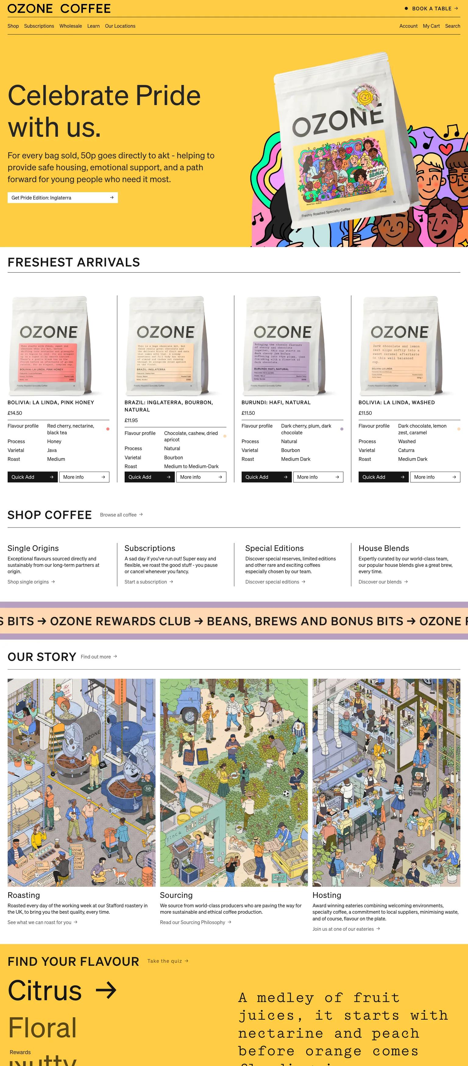 Ozone Coffee screenshot