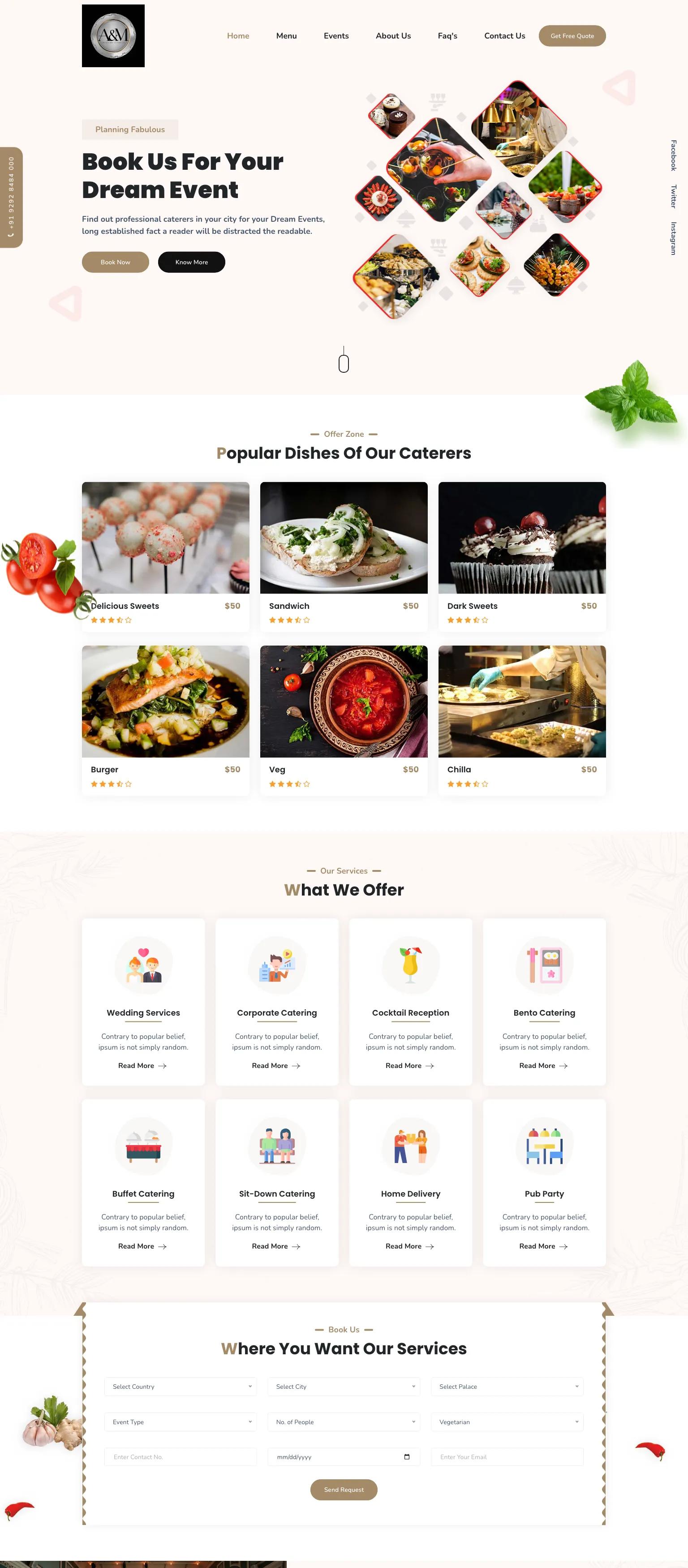 AMCateringServices screenshot