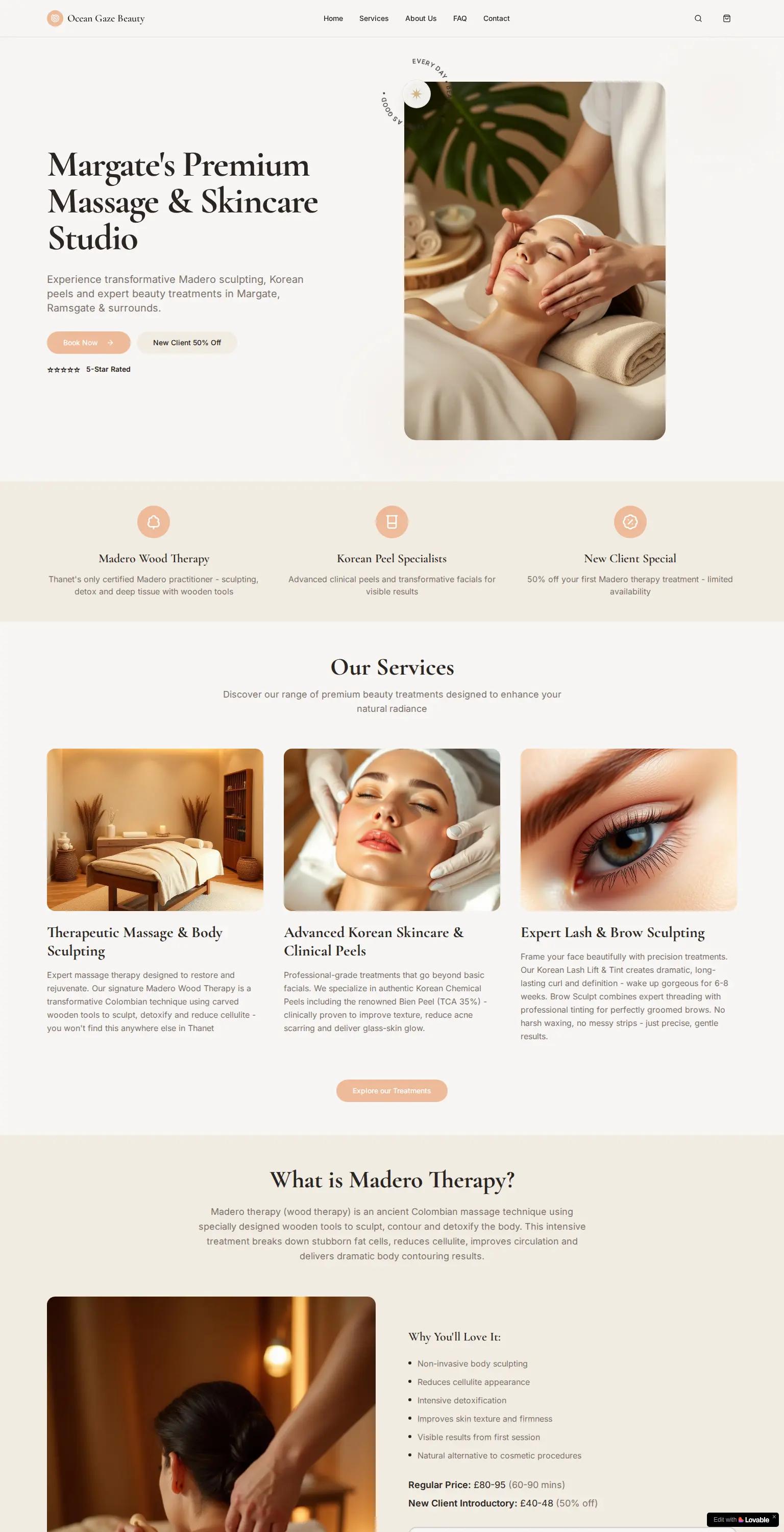 Ocean Gaze Beauty screenshot