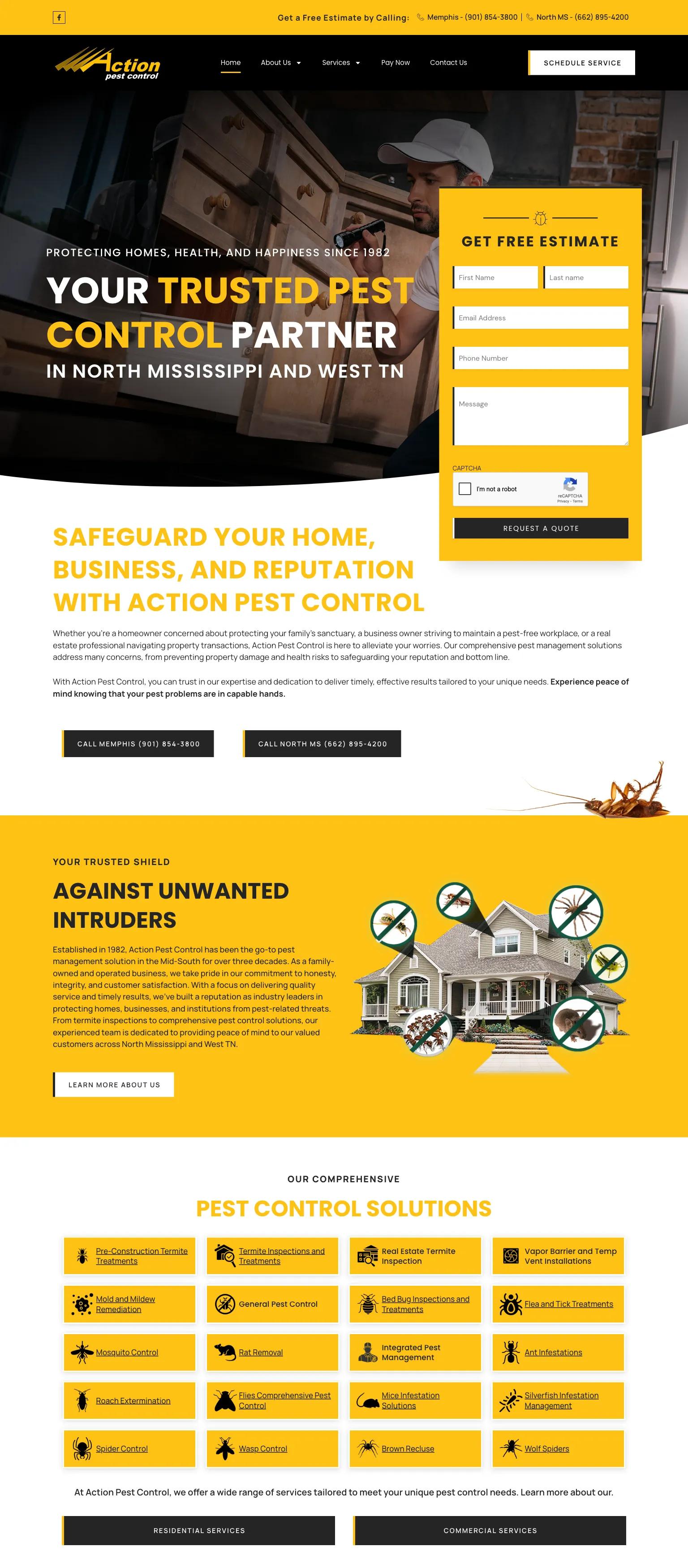 Action Pest Control screenshot