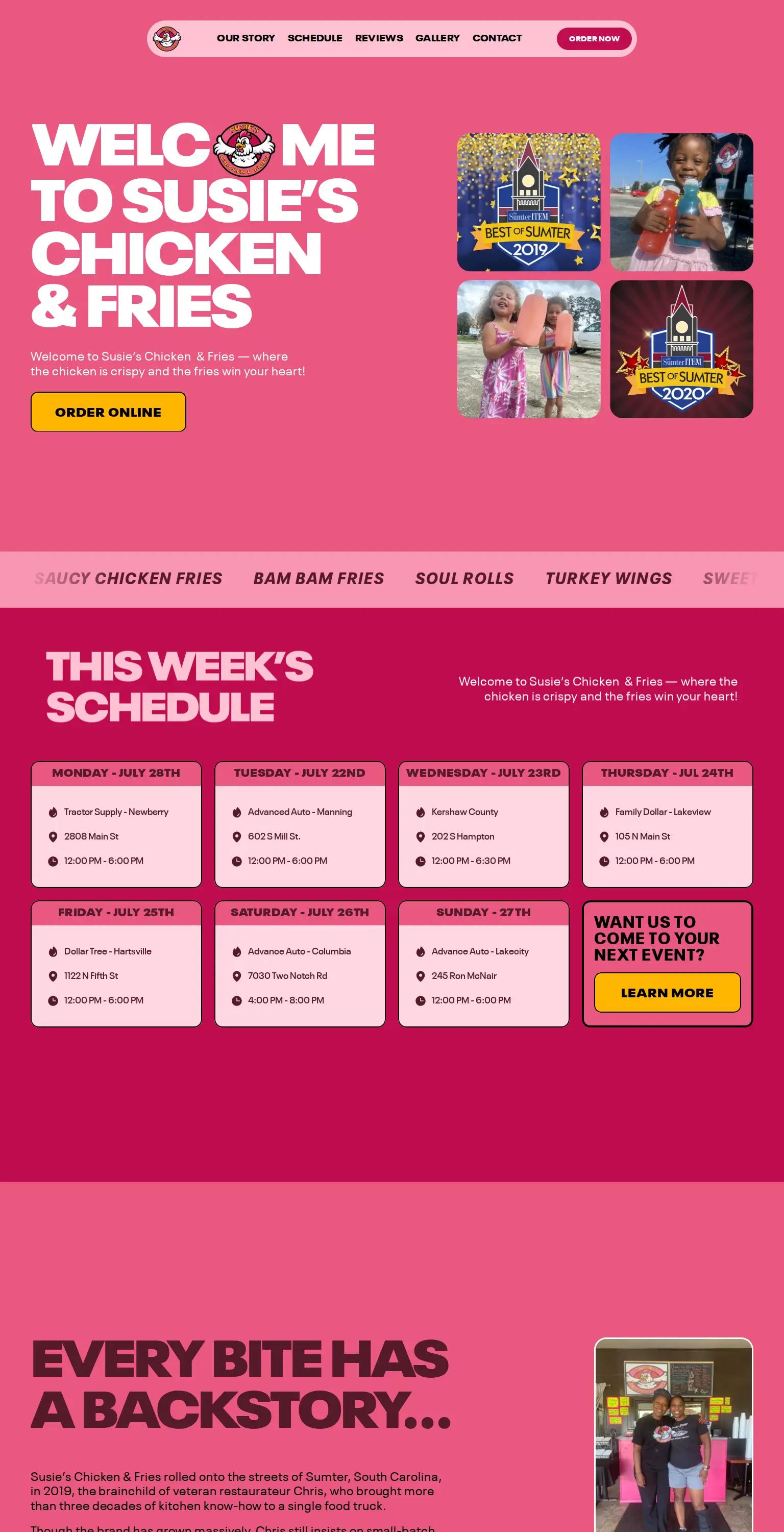 Susie's Chicken & Fries screenshot