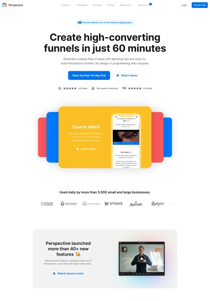 Perspective screenshot