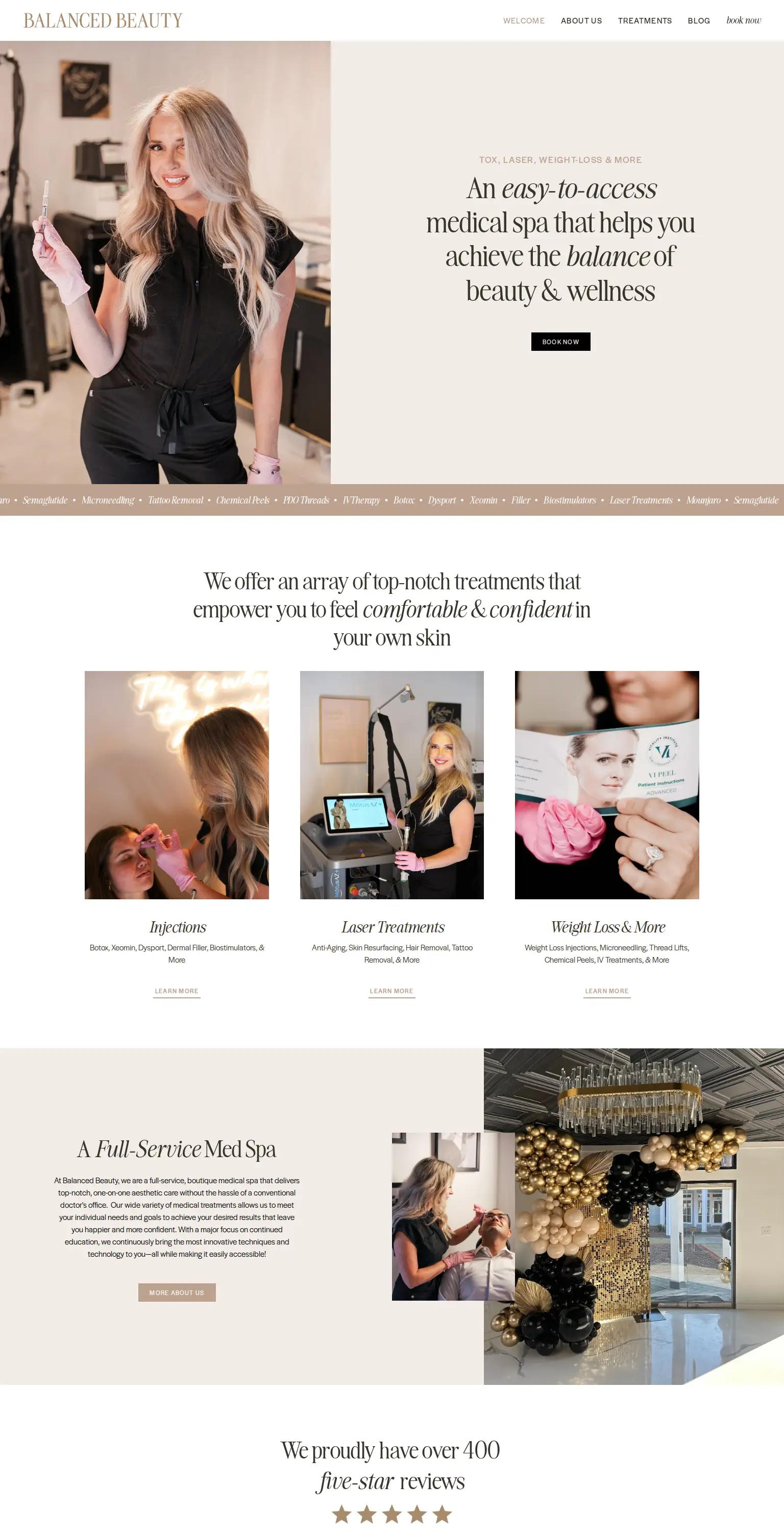 Balanced Beauty screenshot