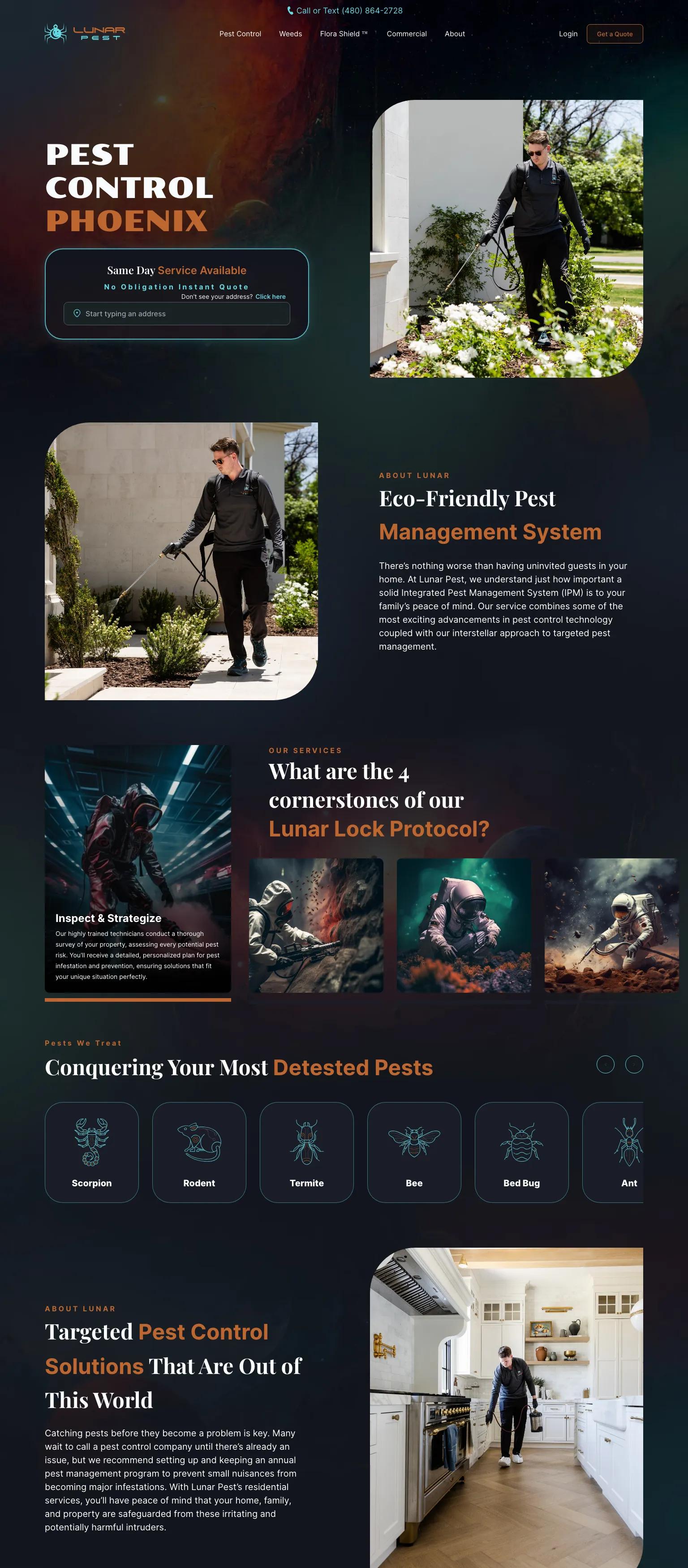 Lunar Pest Control screenshot