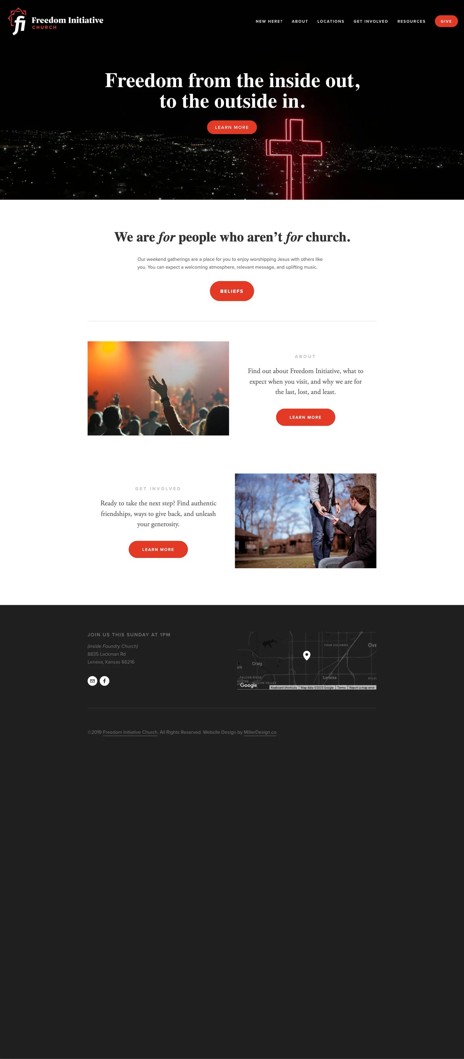 Freedom Initiative Church screenshot