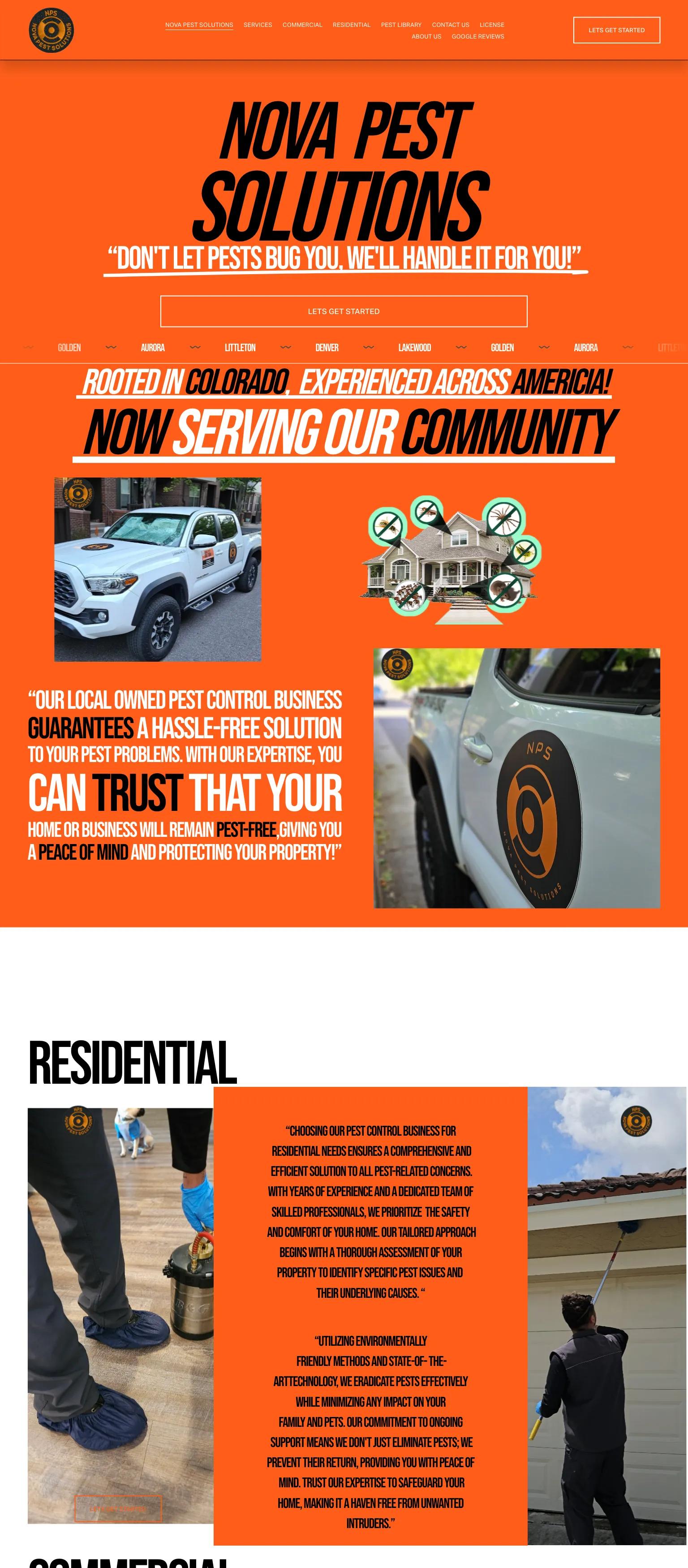 Nova Pest Solutions screenshot