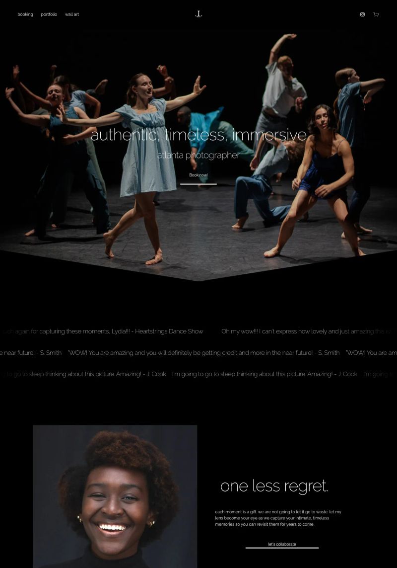 Lydia Jenkins Photography screenshot