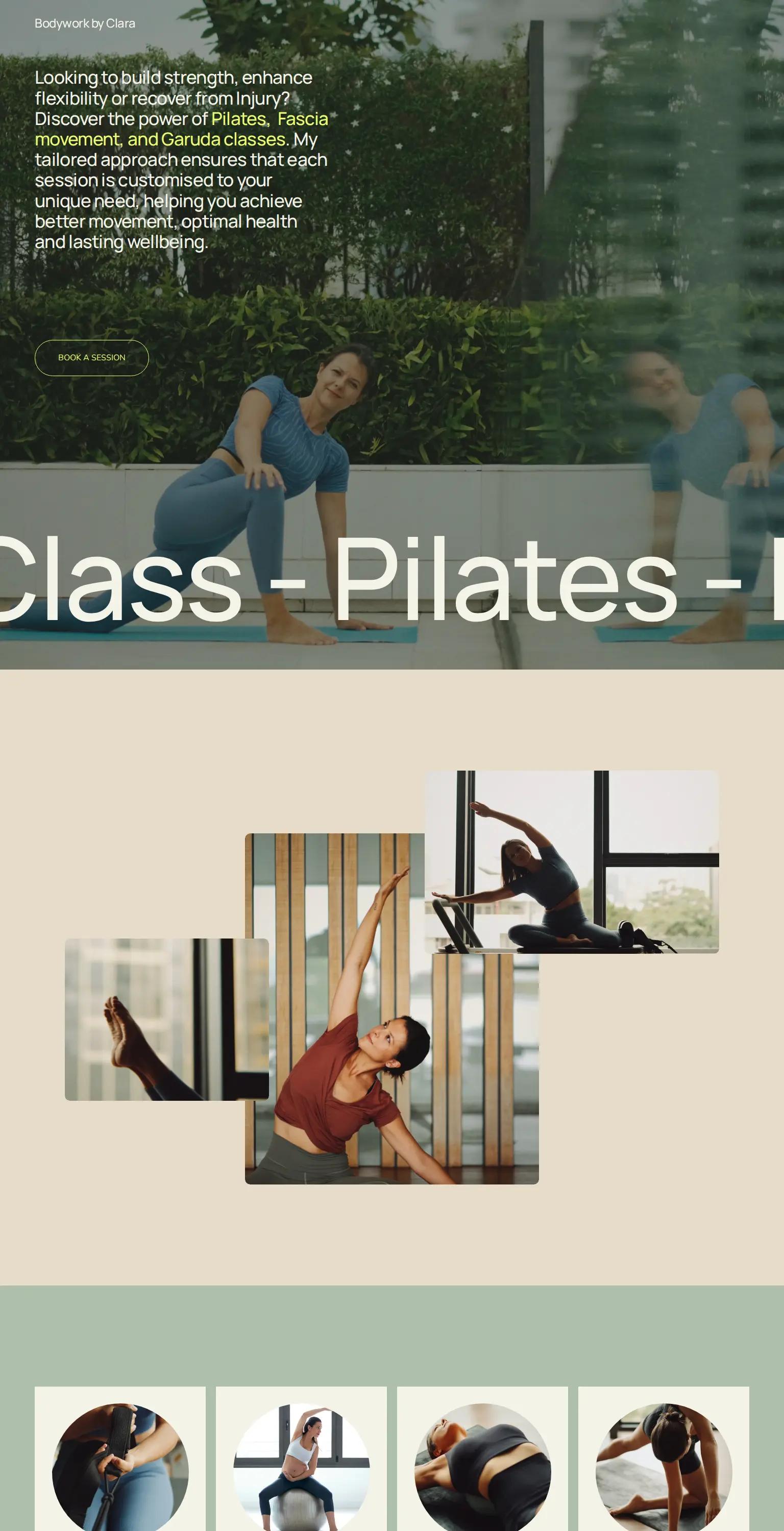 Bodywork by Clara screenshot