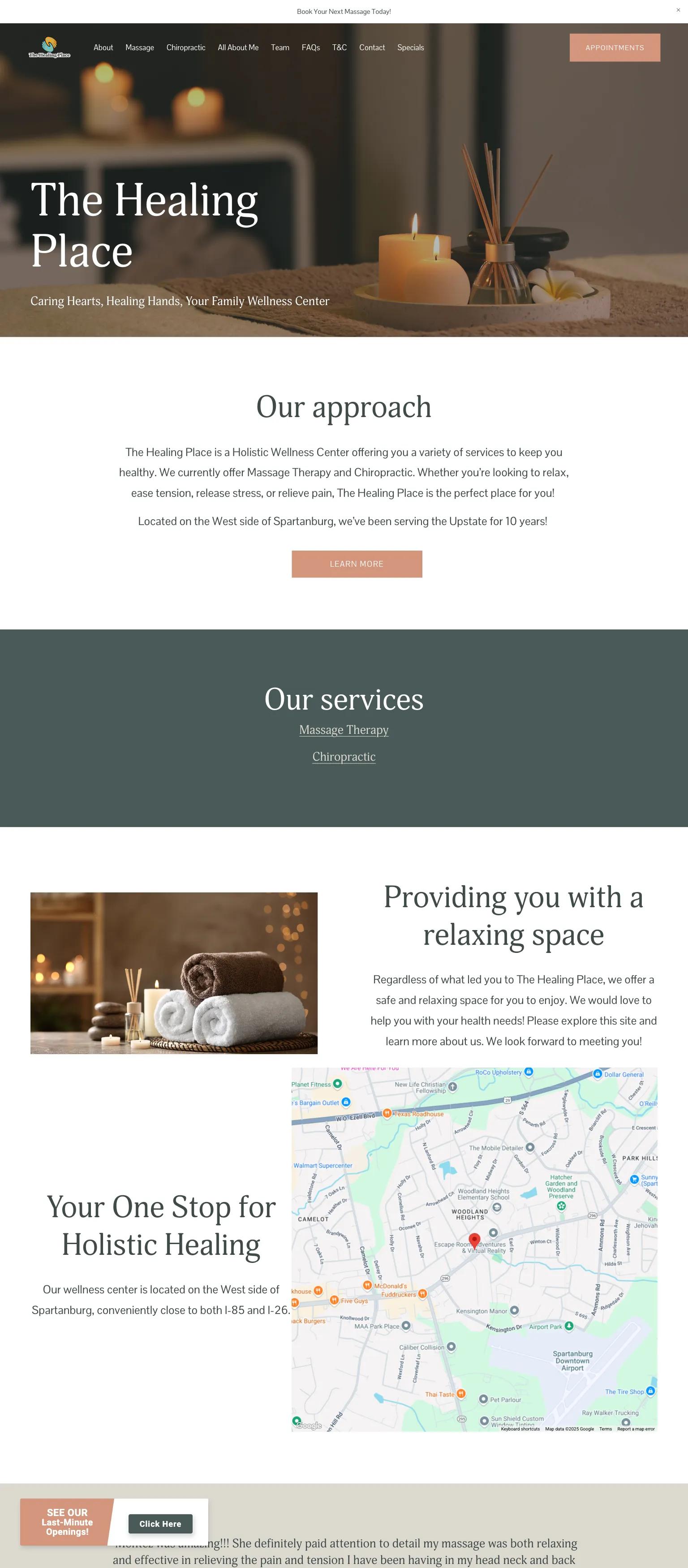 The Healing Place screenshot