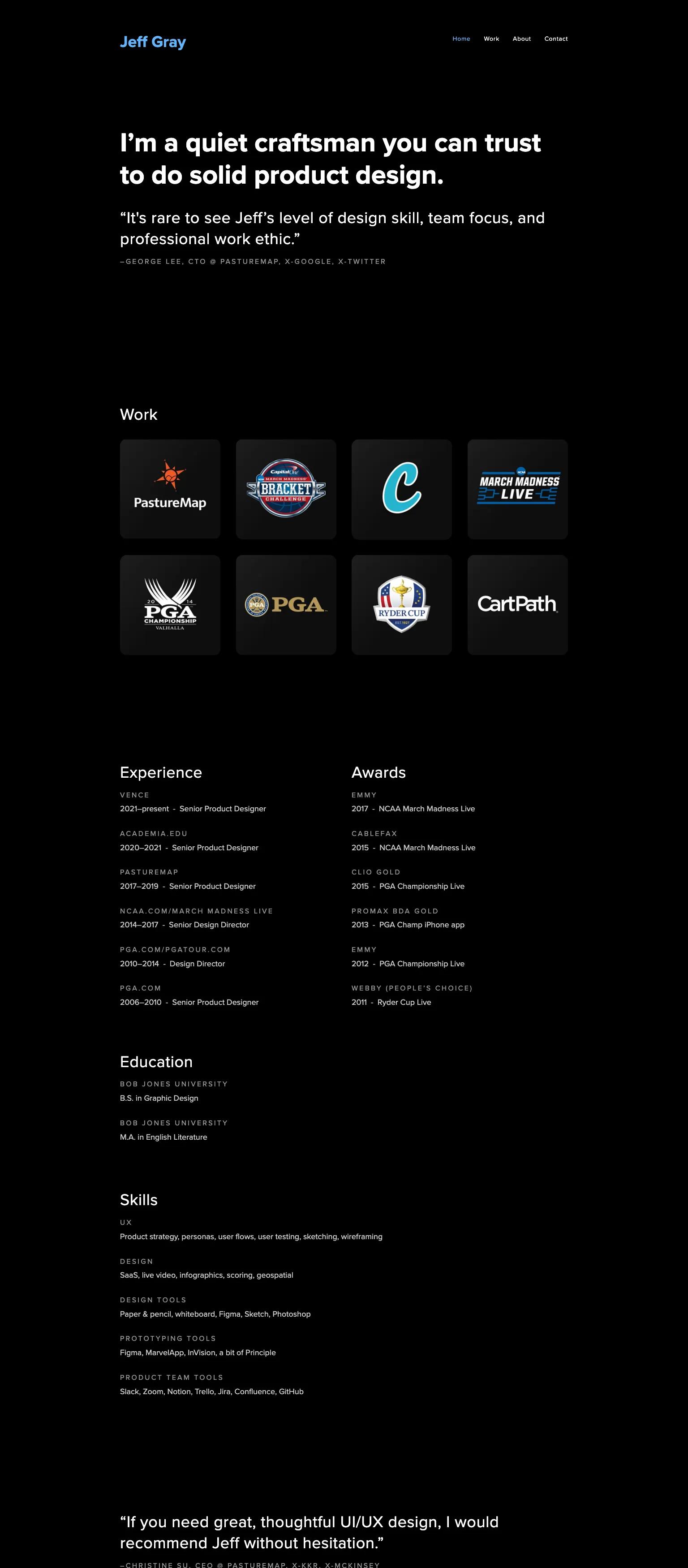 Jeff Gray screenshot