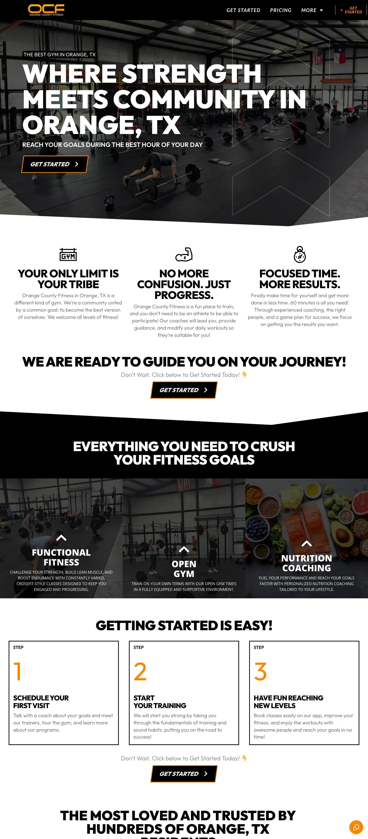 Orange County Fitness screenshot