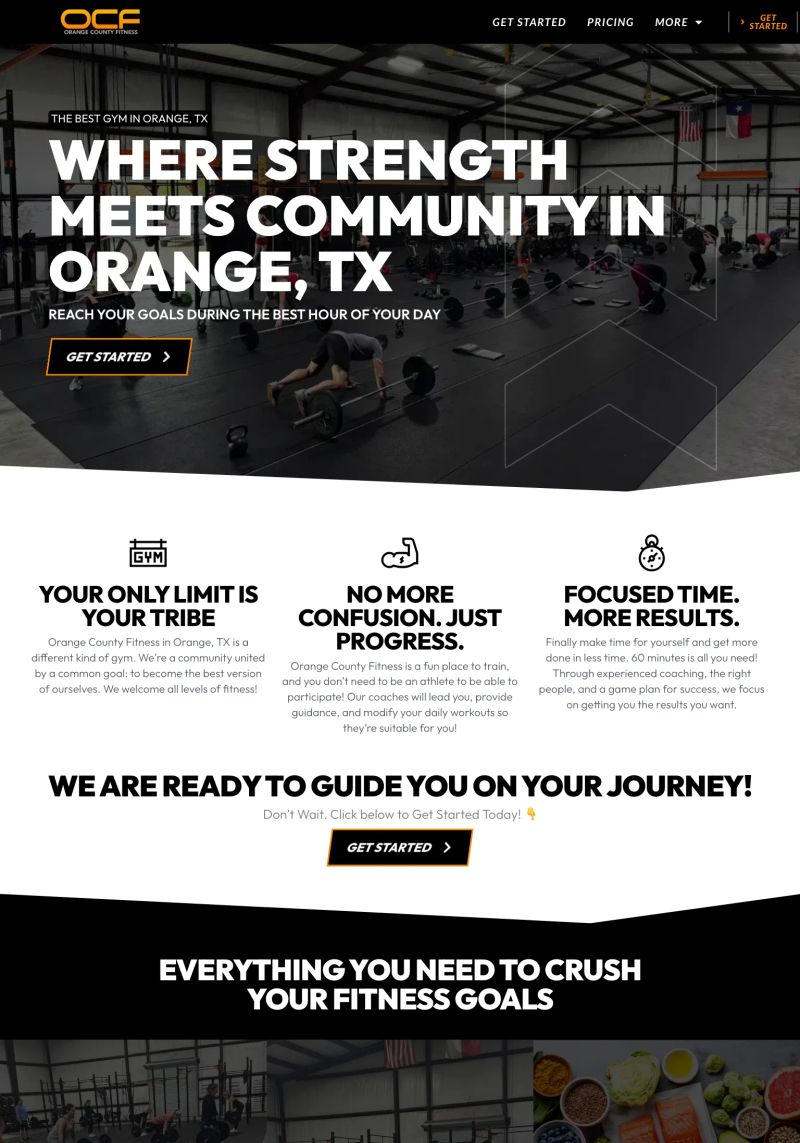 Orange County Fitness screenshot