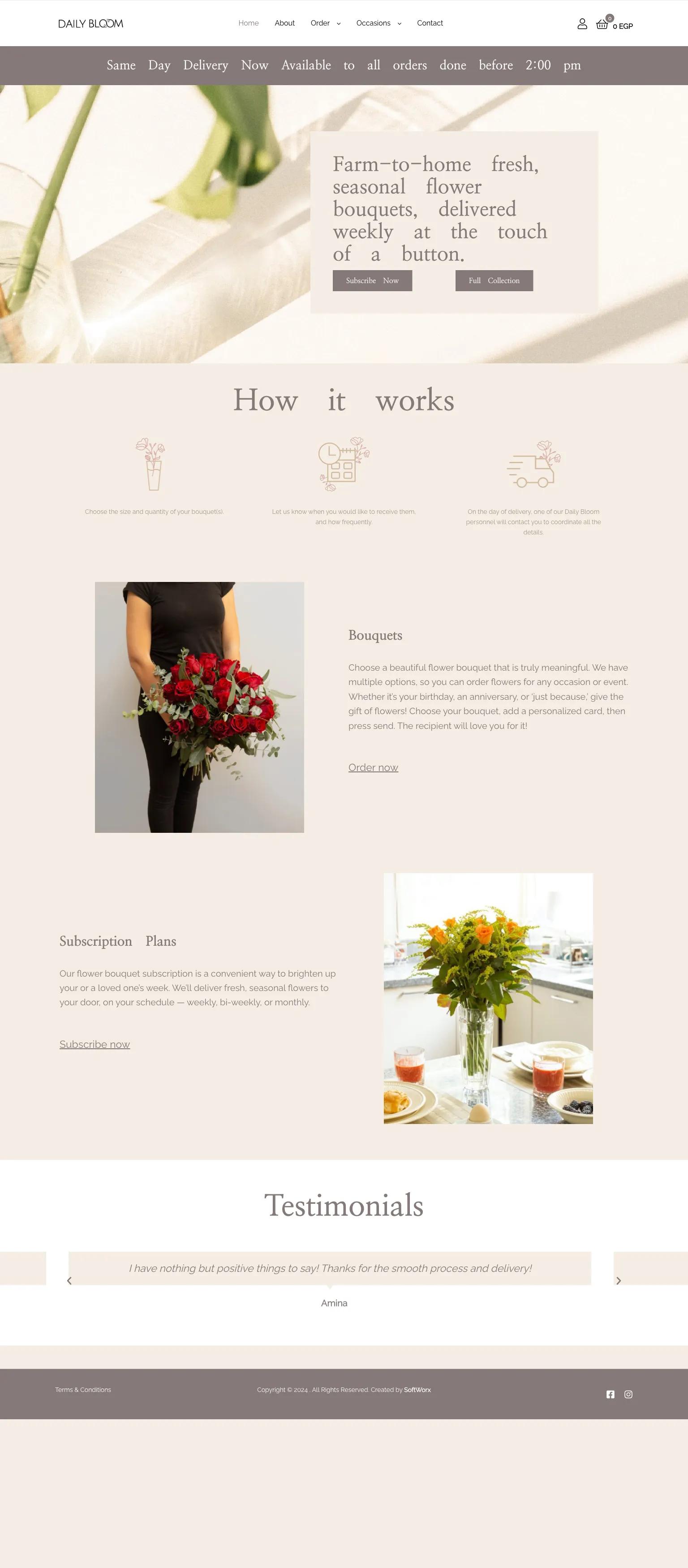 Daily Bloom screenshot