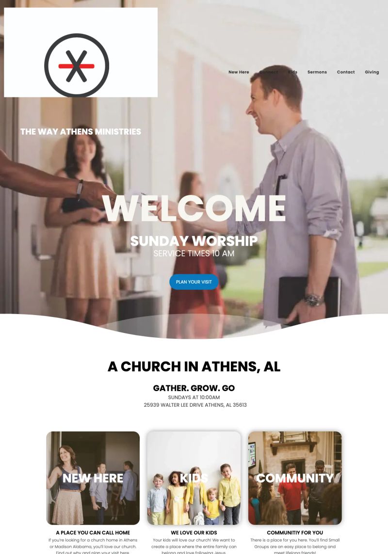 The Way Church Athens screenshot