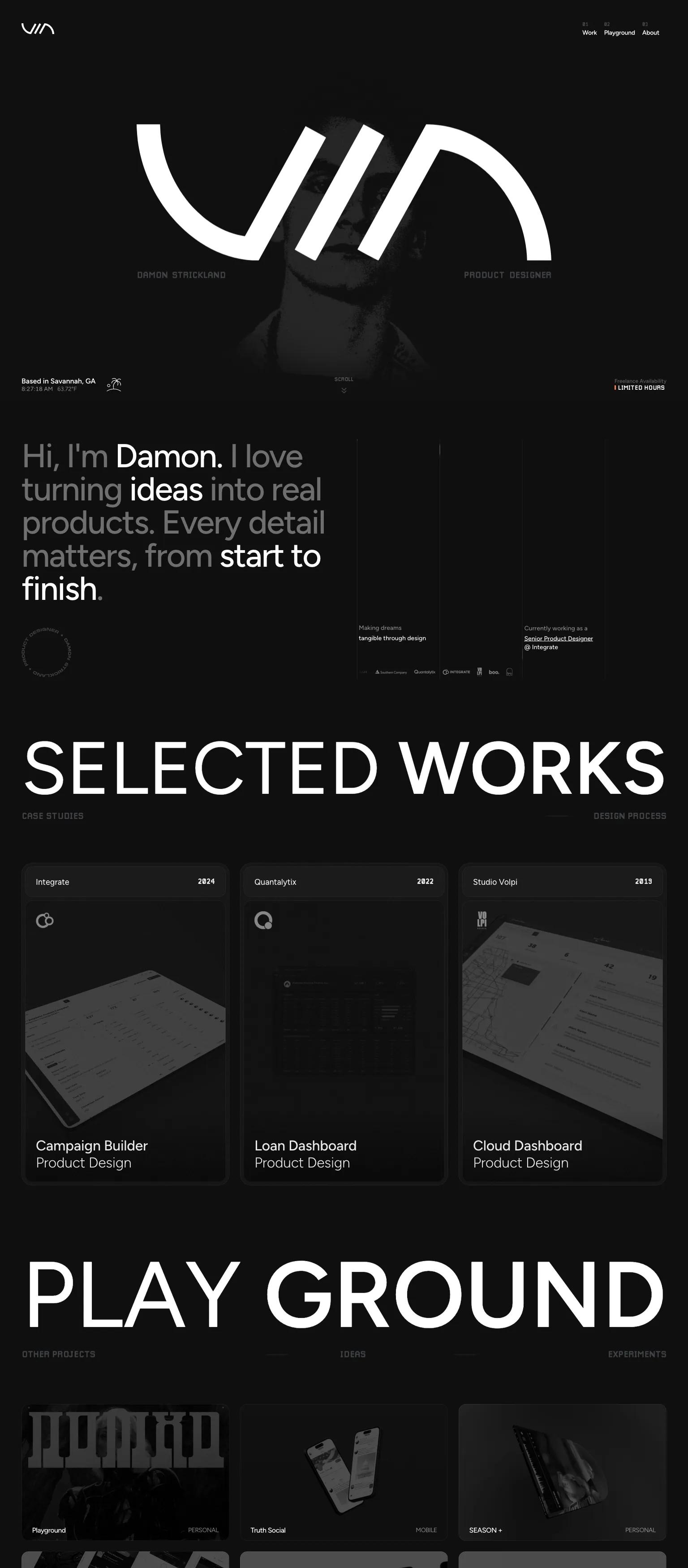 Damon Strickland screenshot