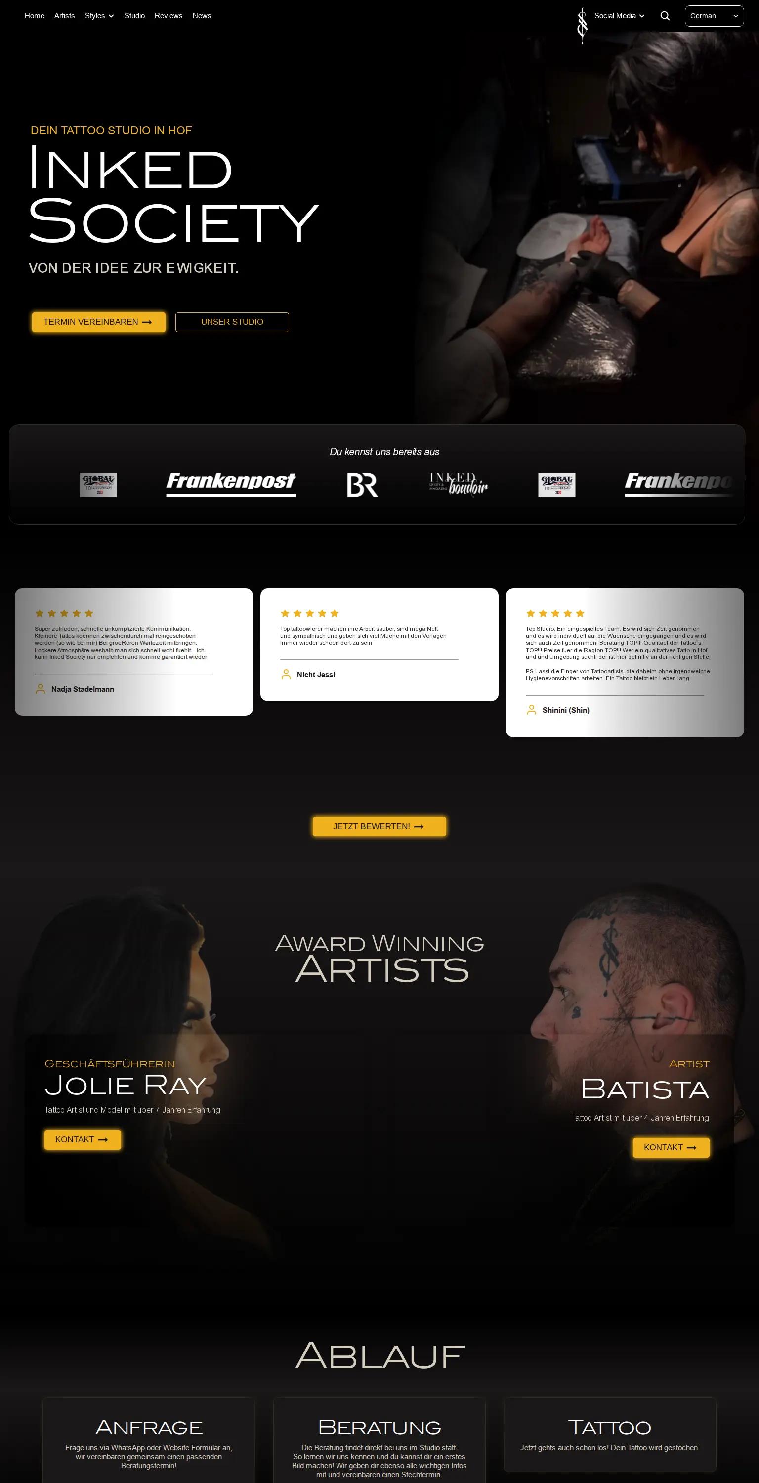 Inked Society screenshot