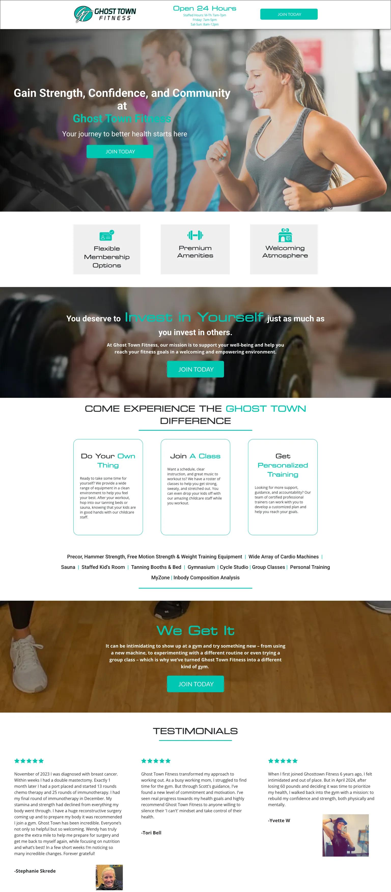 Ghost Fitness (Gym) screenshot