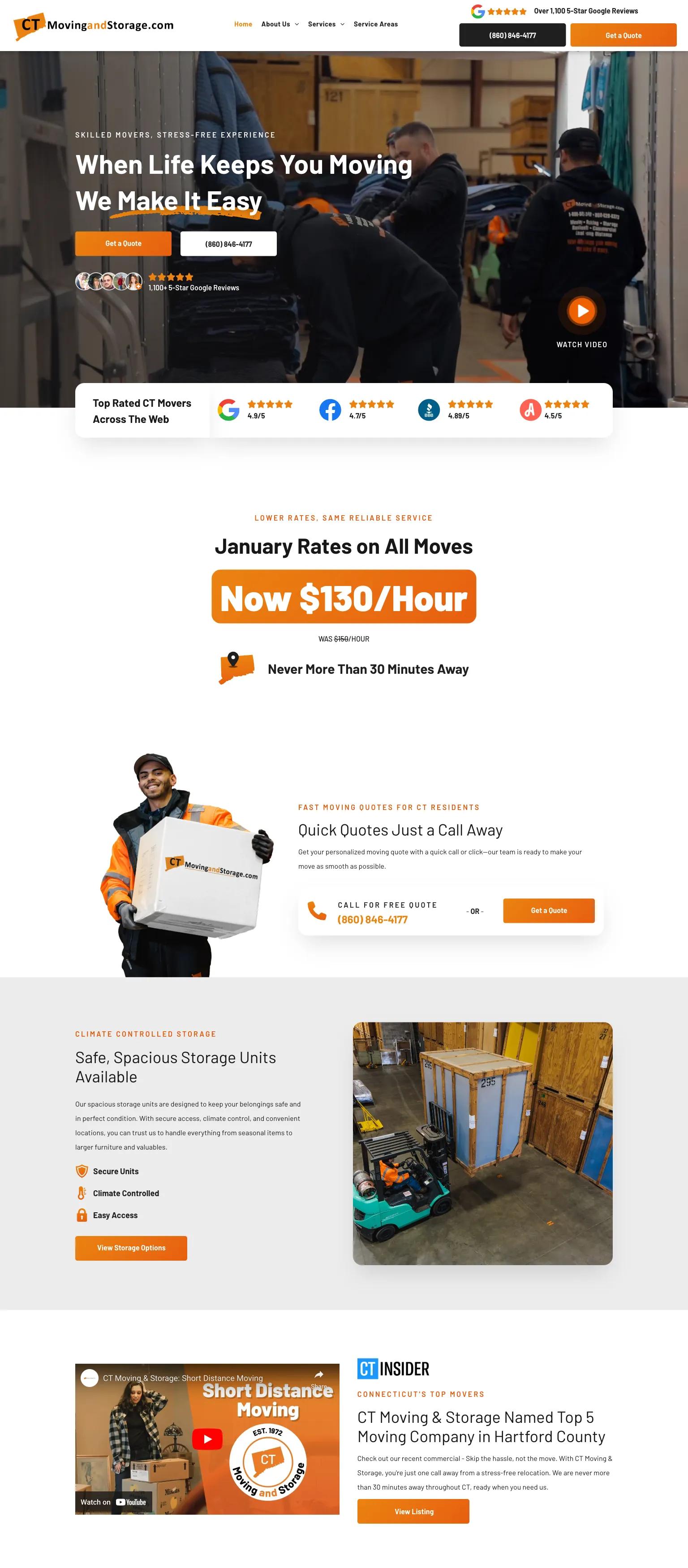 CT Moving and Storage screenshot