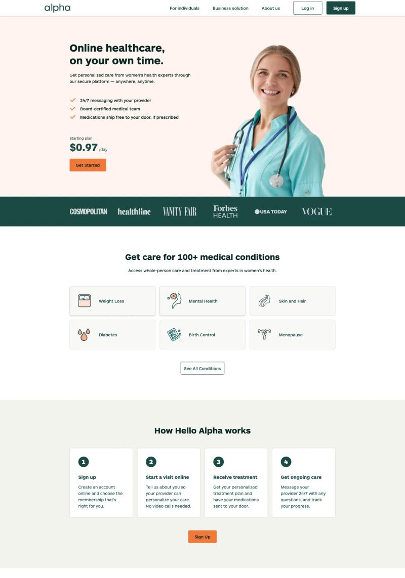 Hello Alpha screenshot