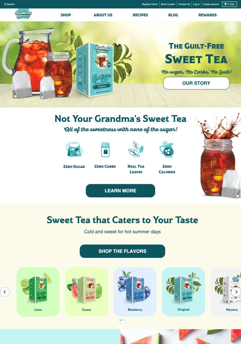 Southern Breeze Sweet Tea screenshot