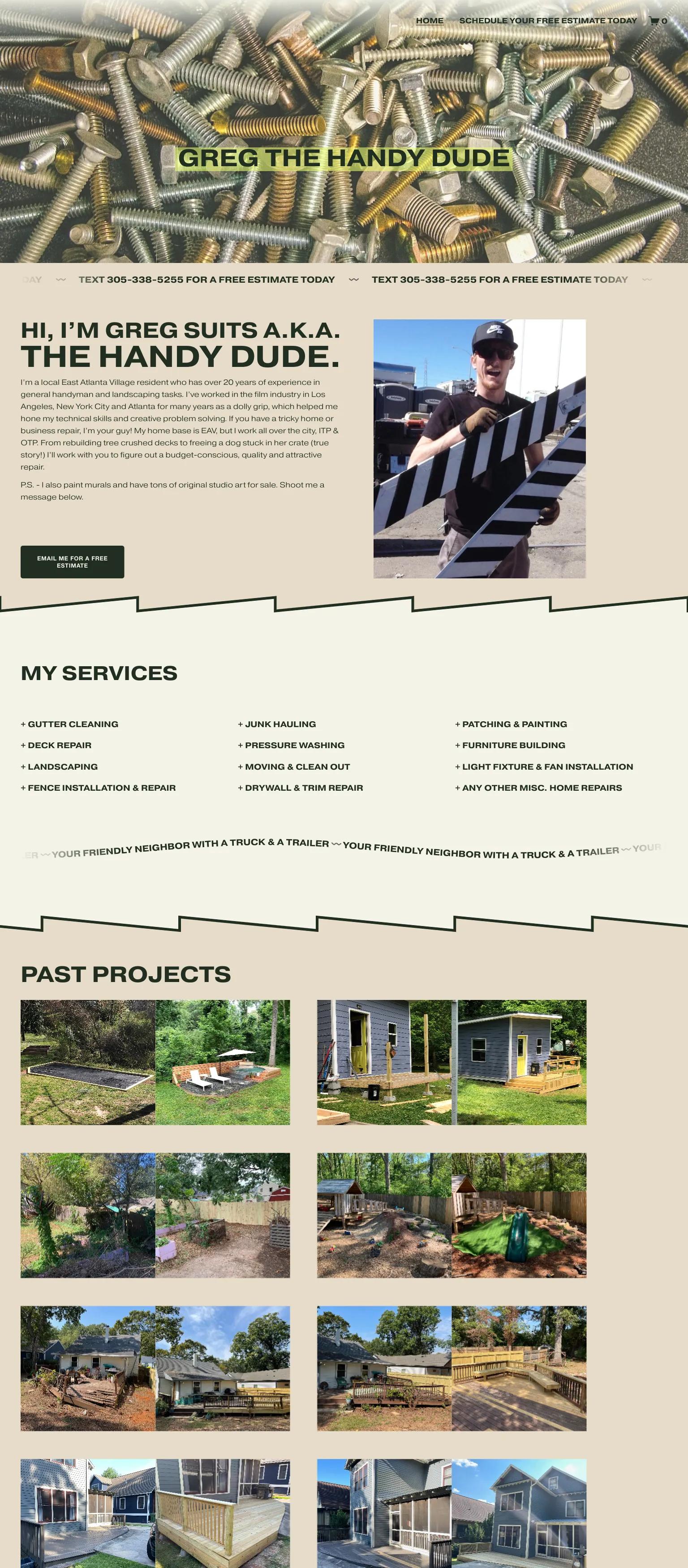 Greg the Handy Dude screenshot