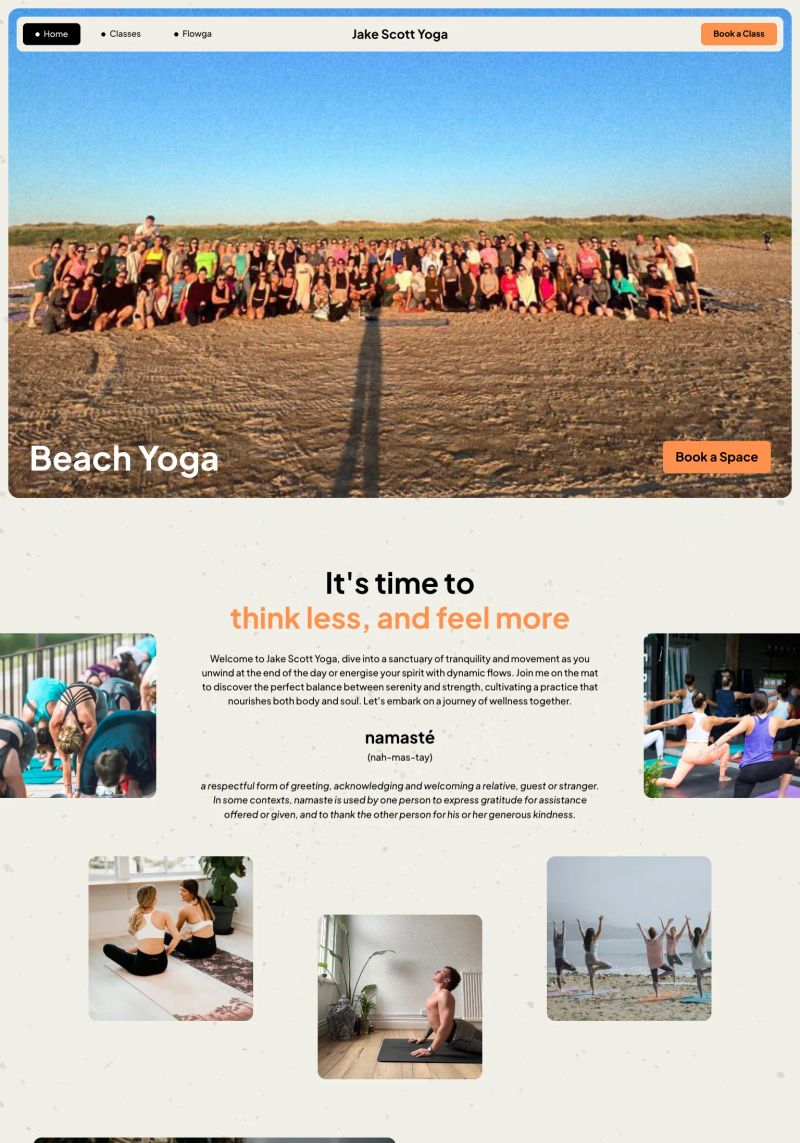 Jake Scott Yoga screenshot