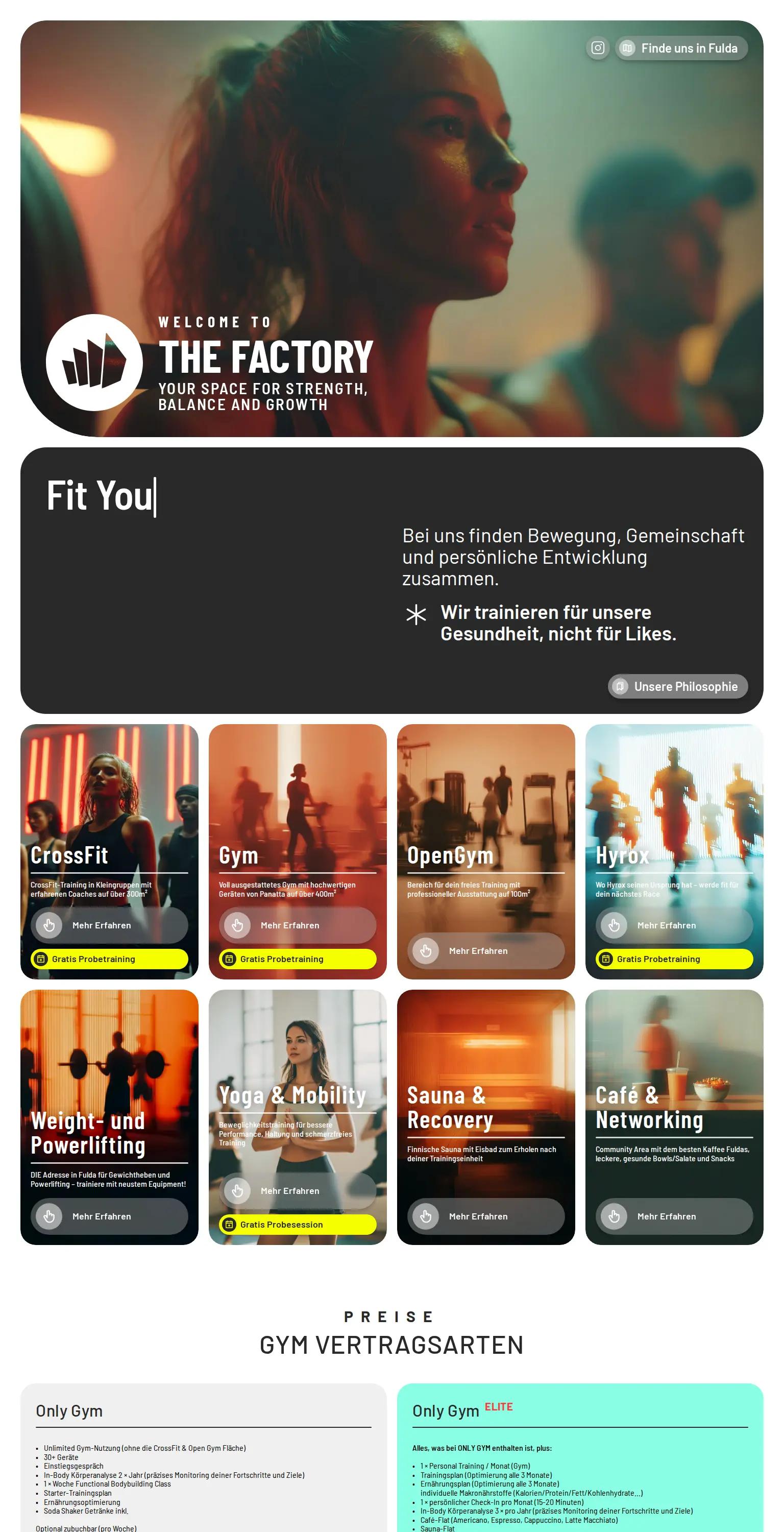 THE FACTORY screenshot