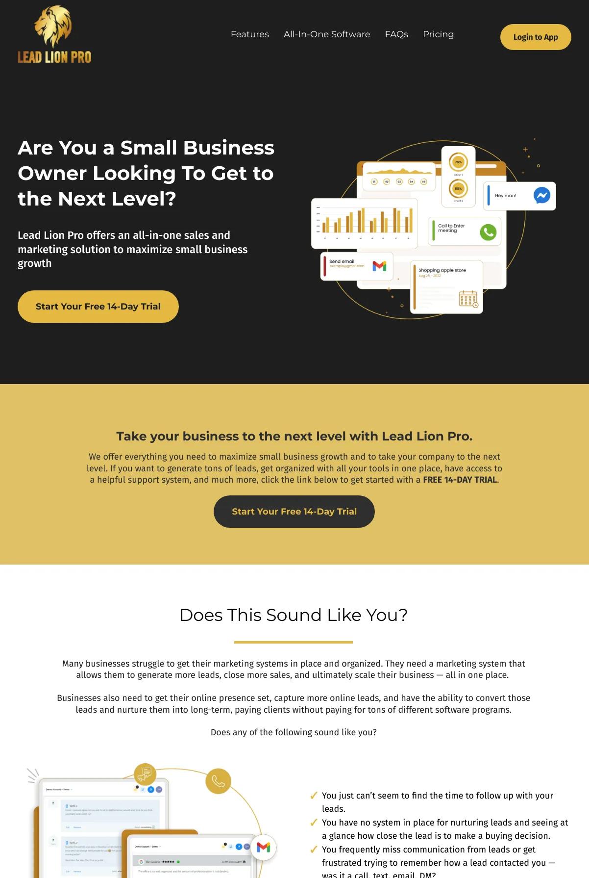 Lead Lion Pro screenshot