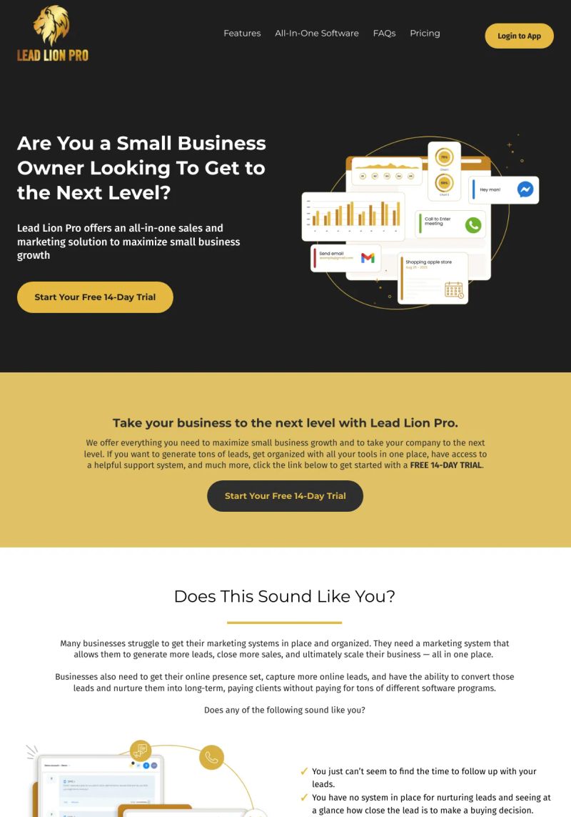 Lead Lion Pro screenshot