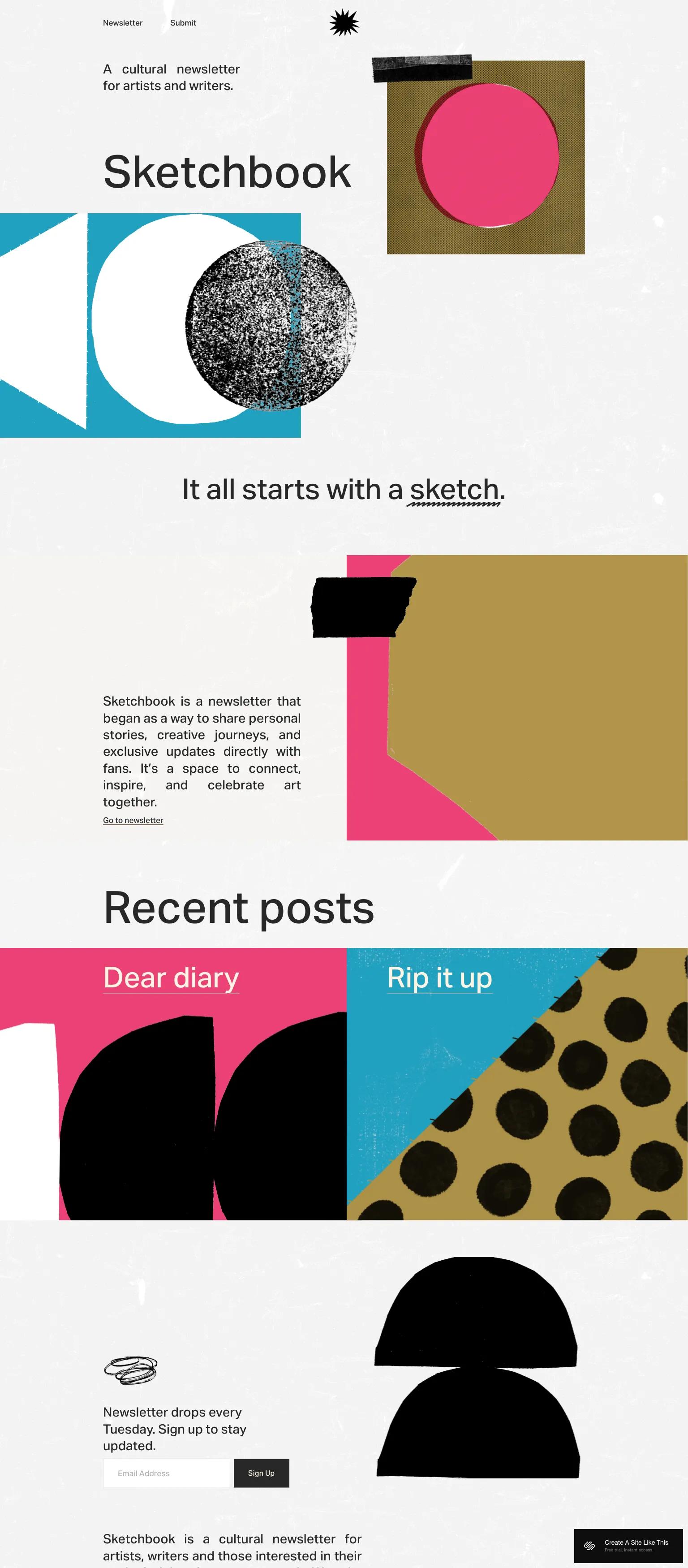 Sketchbook screenshot