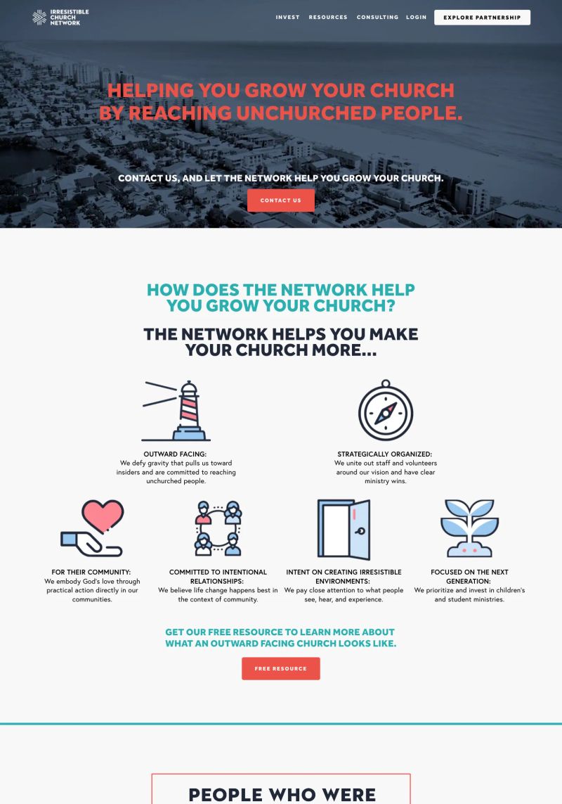 Irresistible Church Network screenshot