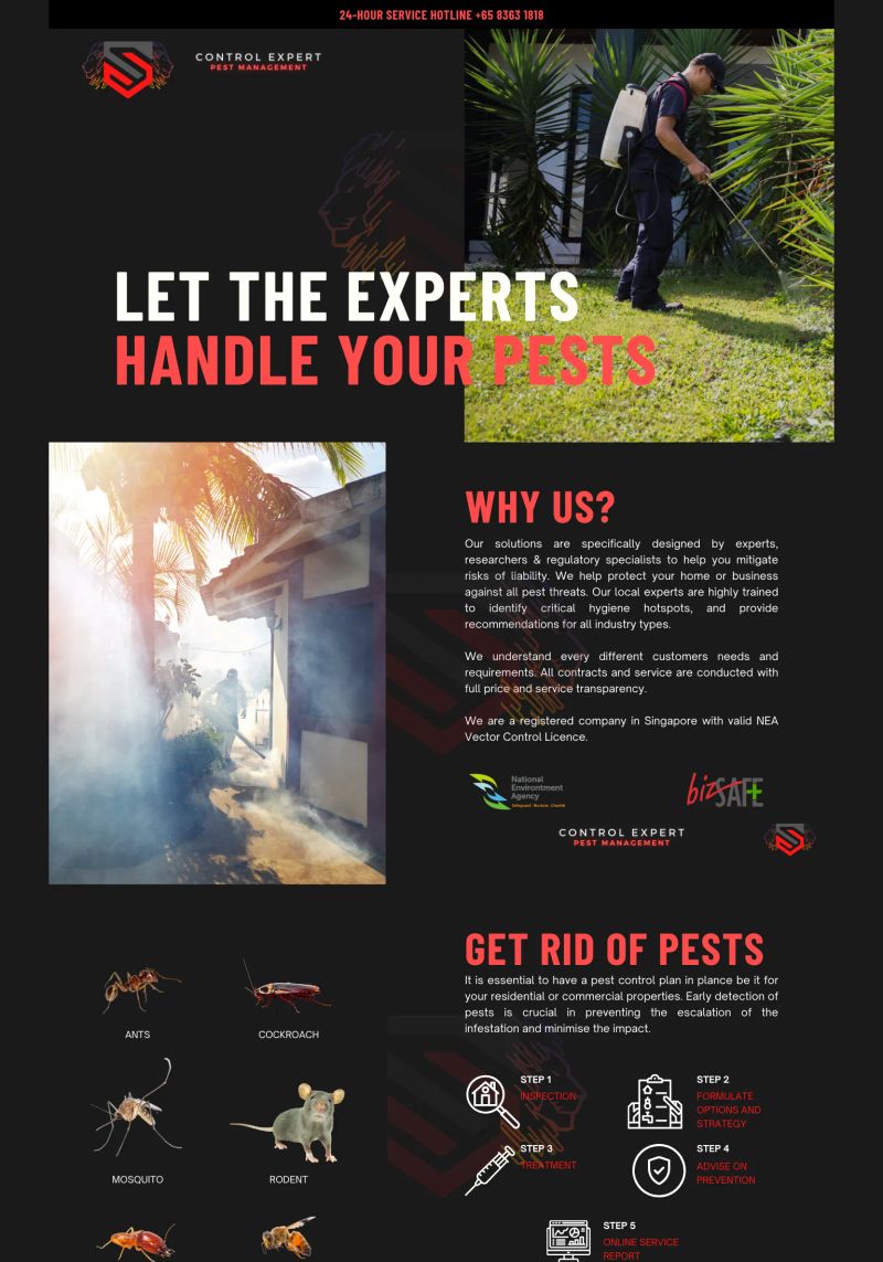 Control Expert Pest Management screenshot