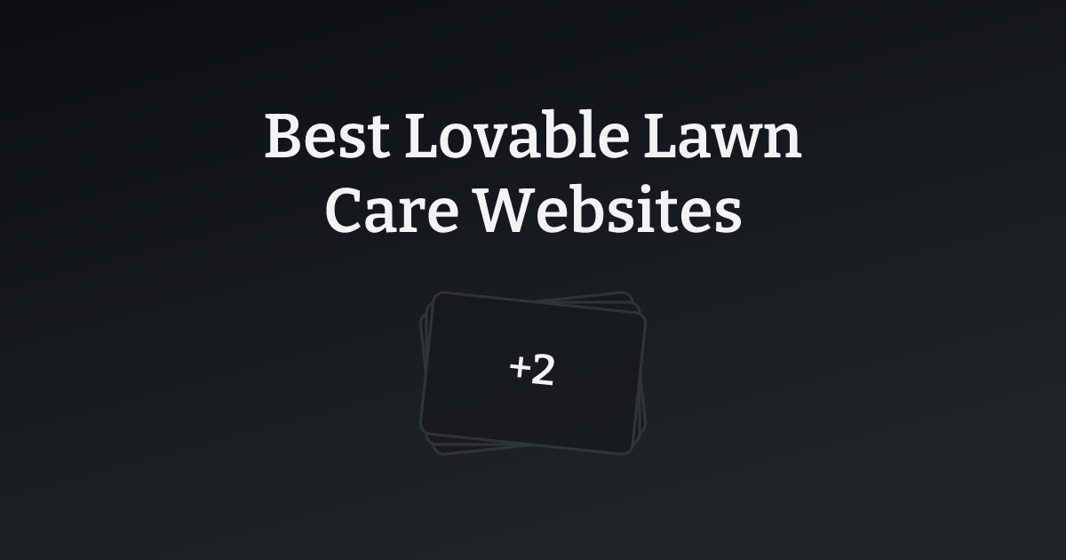 Best Lovable Lawn Care Websites with count