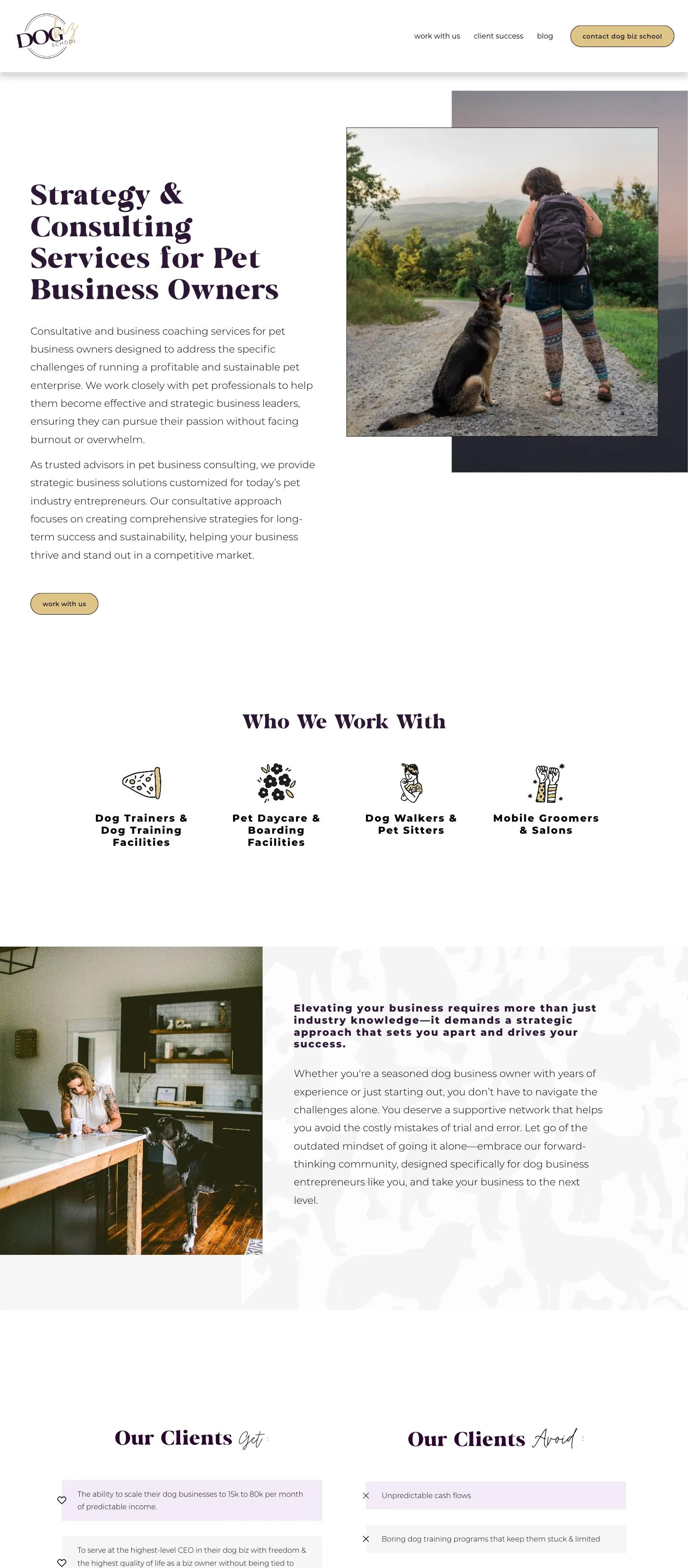 Dog Biz School screenshot