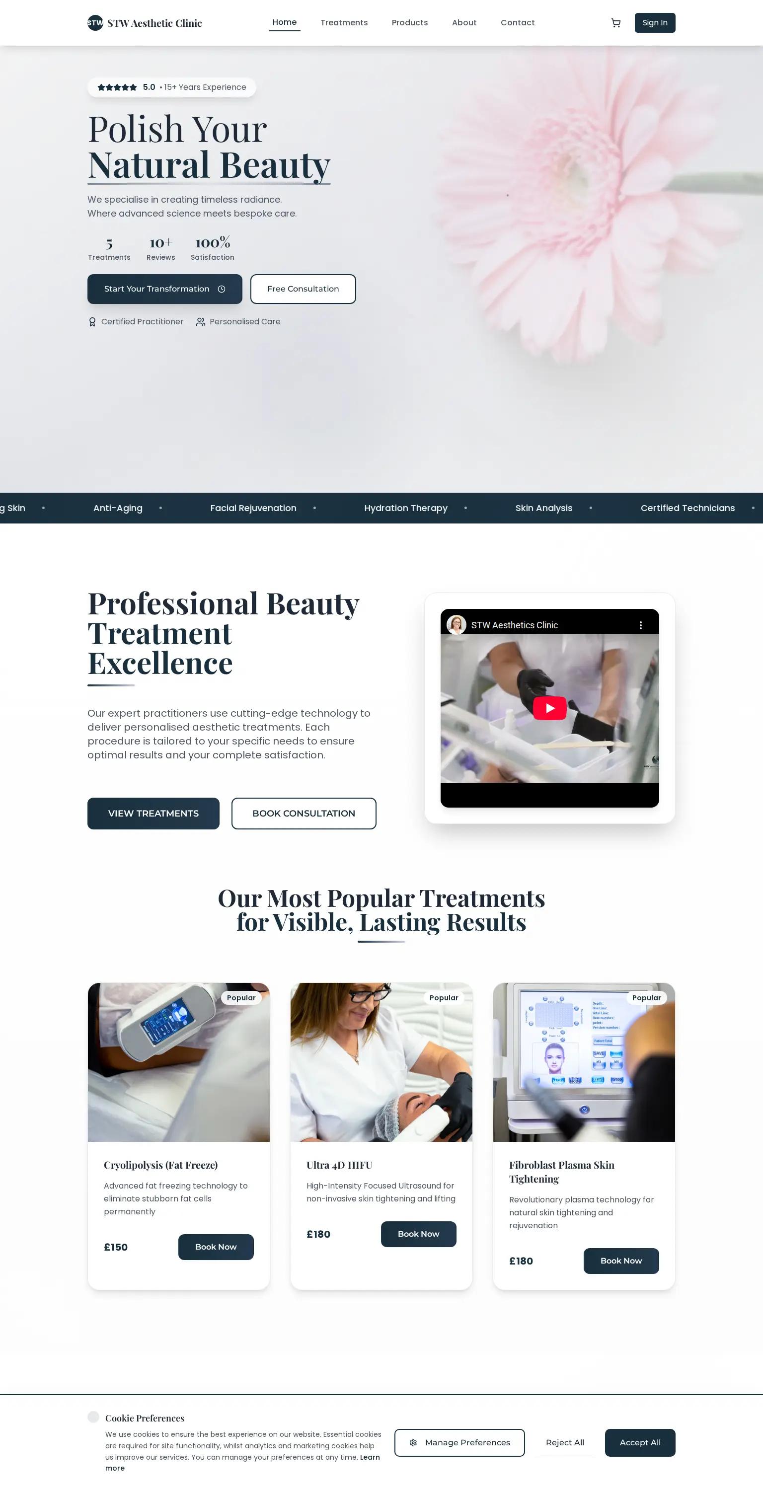 STW Aesthetic Clinic screenshot