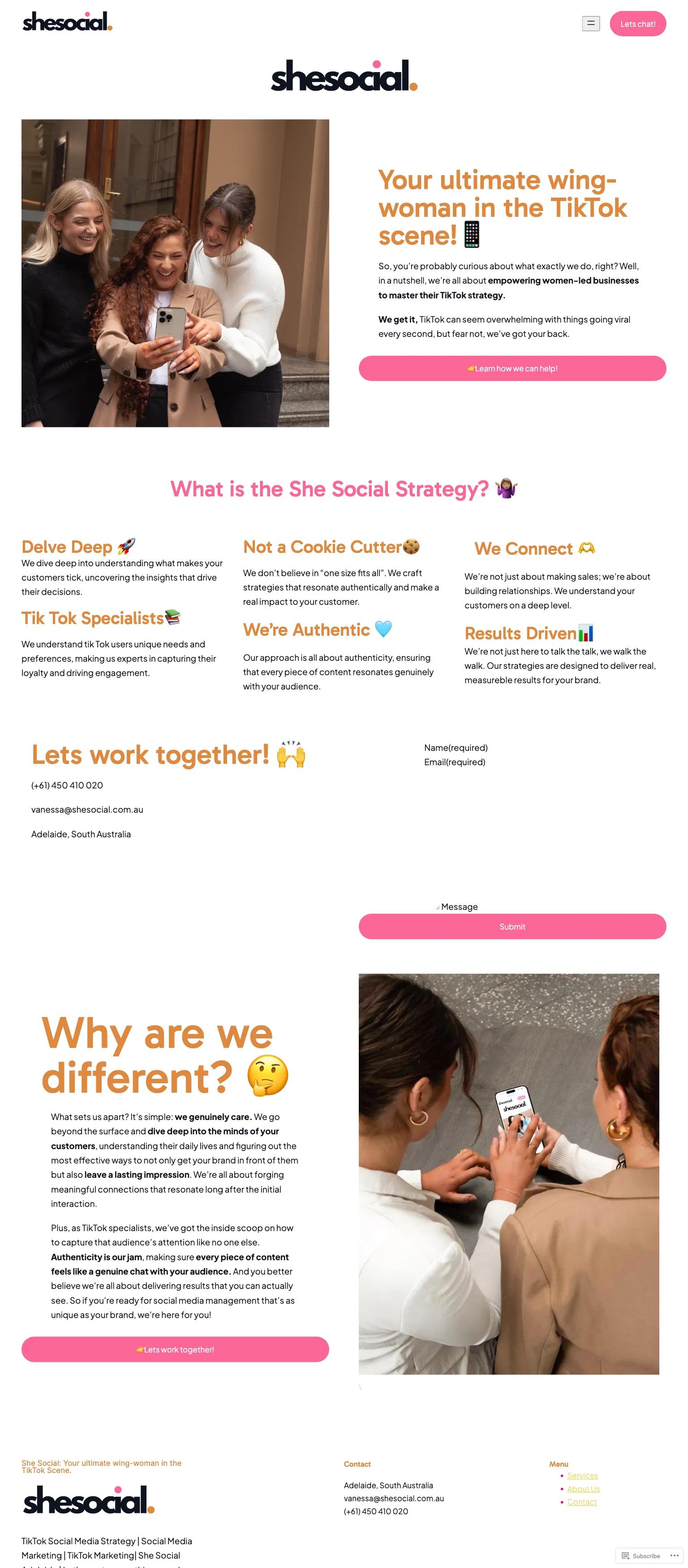 She Social screenshot