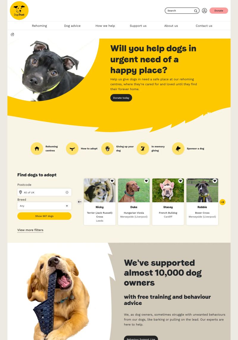 Dogs Trust screenshot