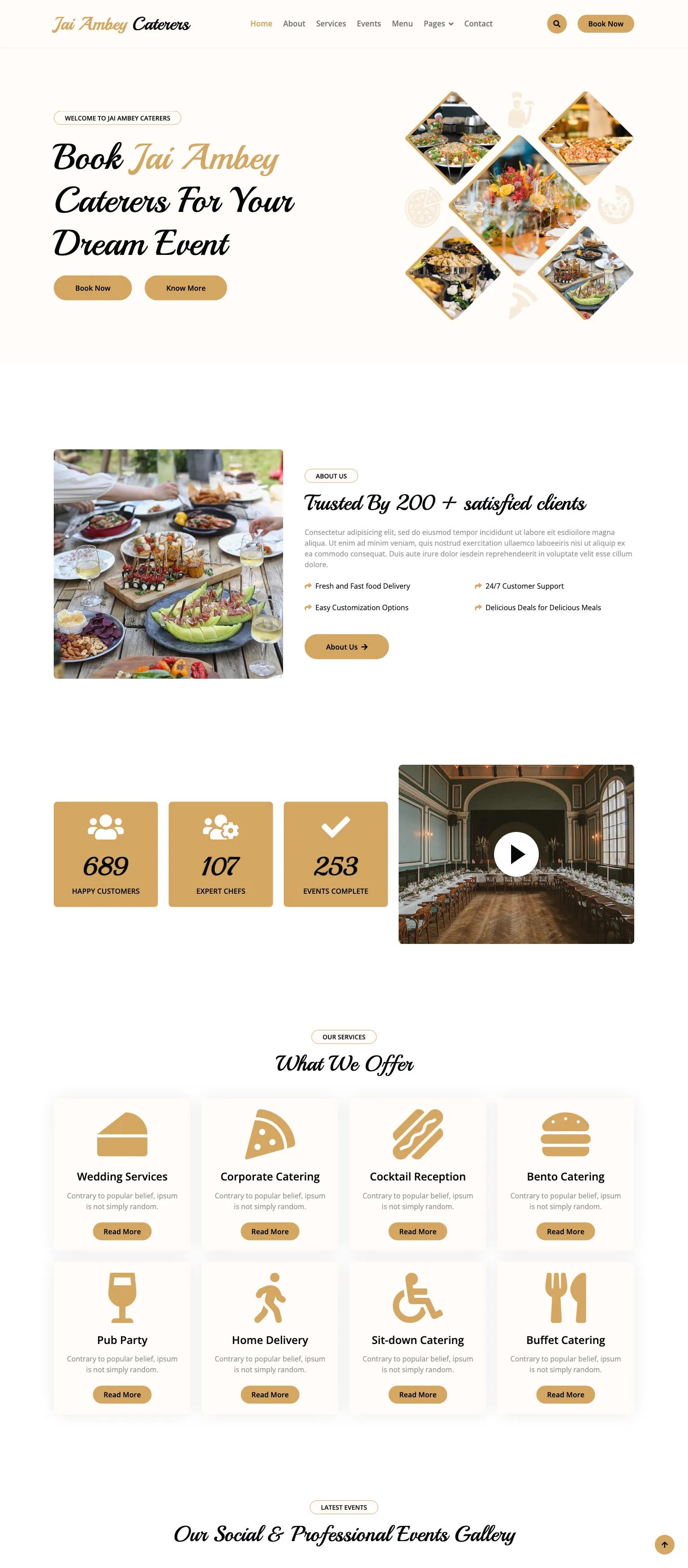 Jai Ambey Caterers screenshot
