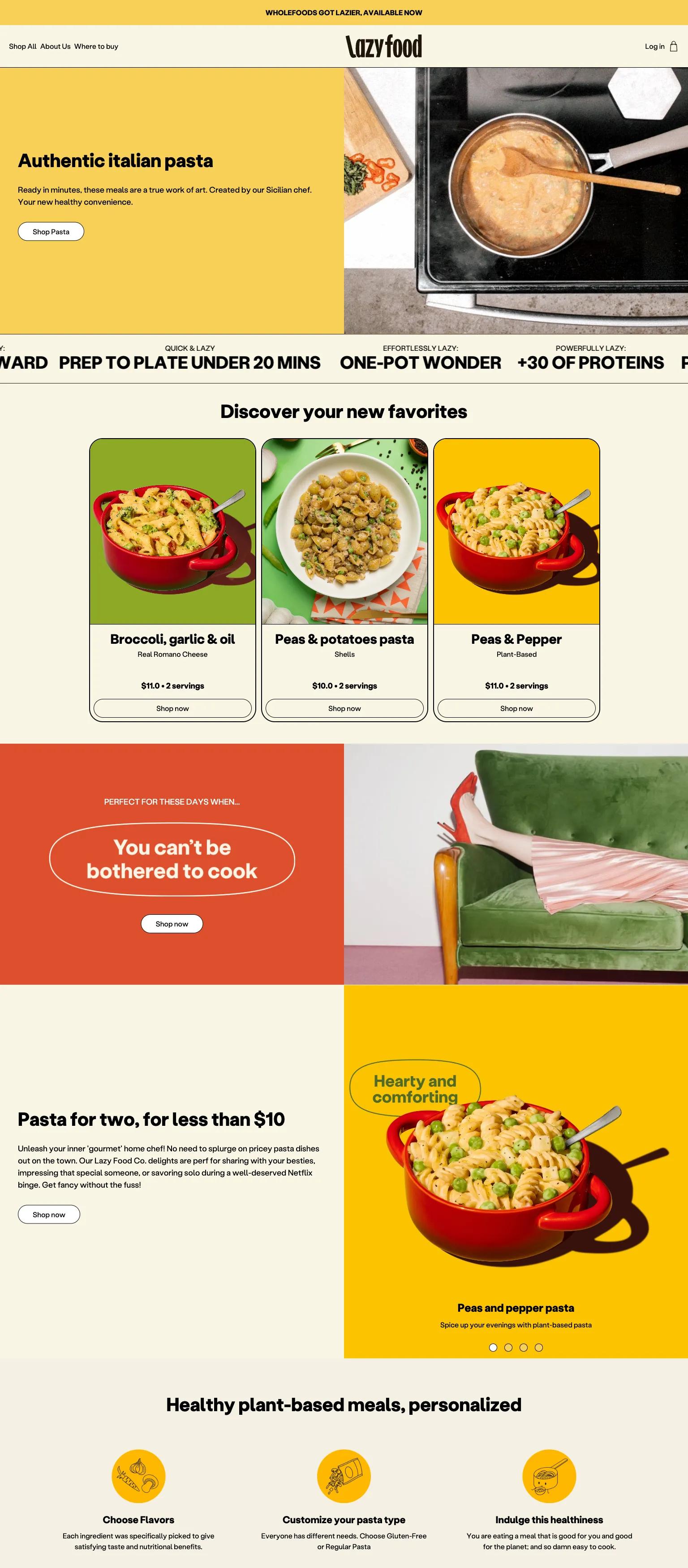Lazy Food Co. screenshot