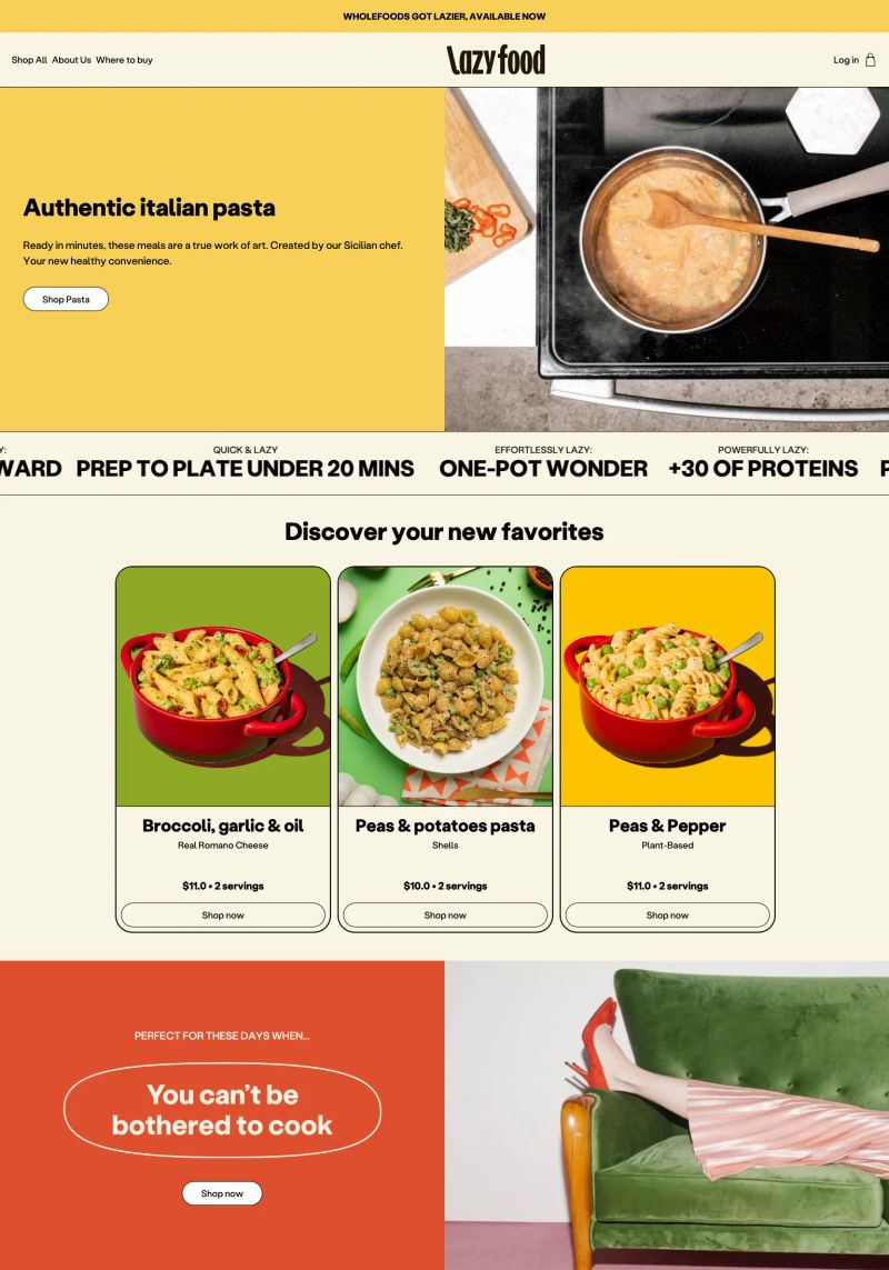 Lazy Food Co. screenshot
