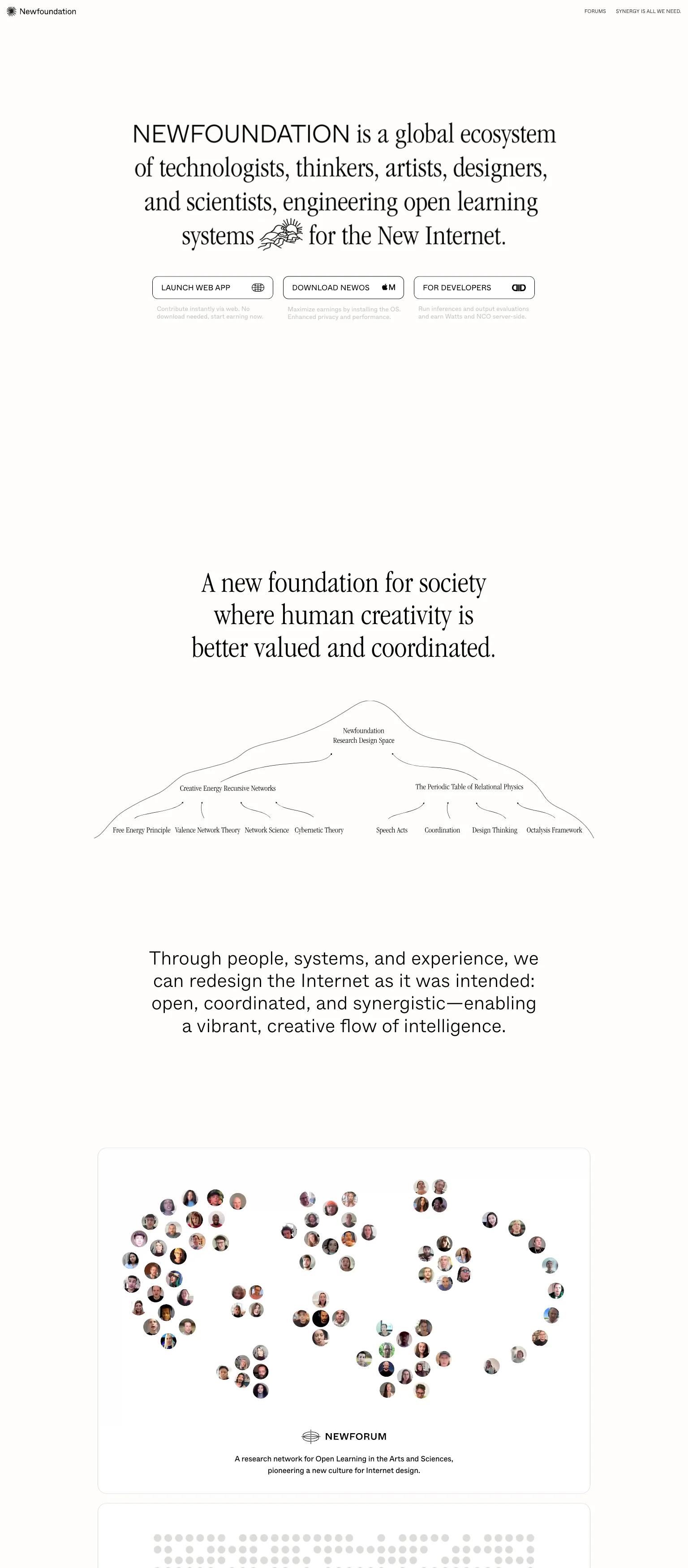 New Foundation screenshot