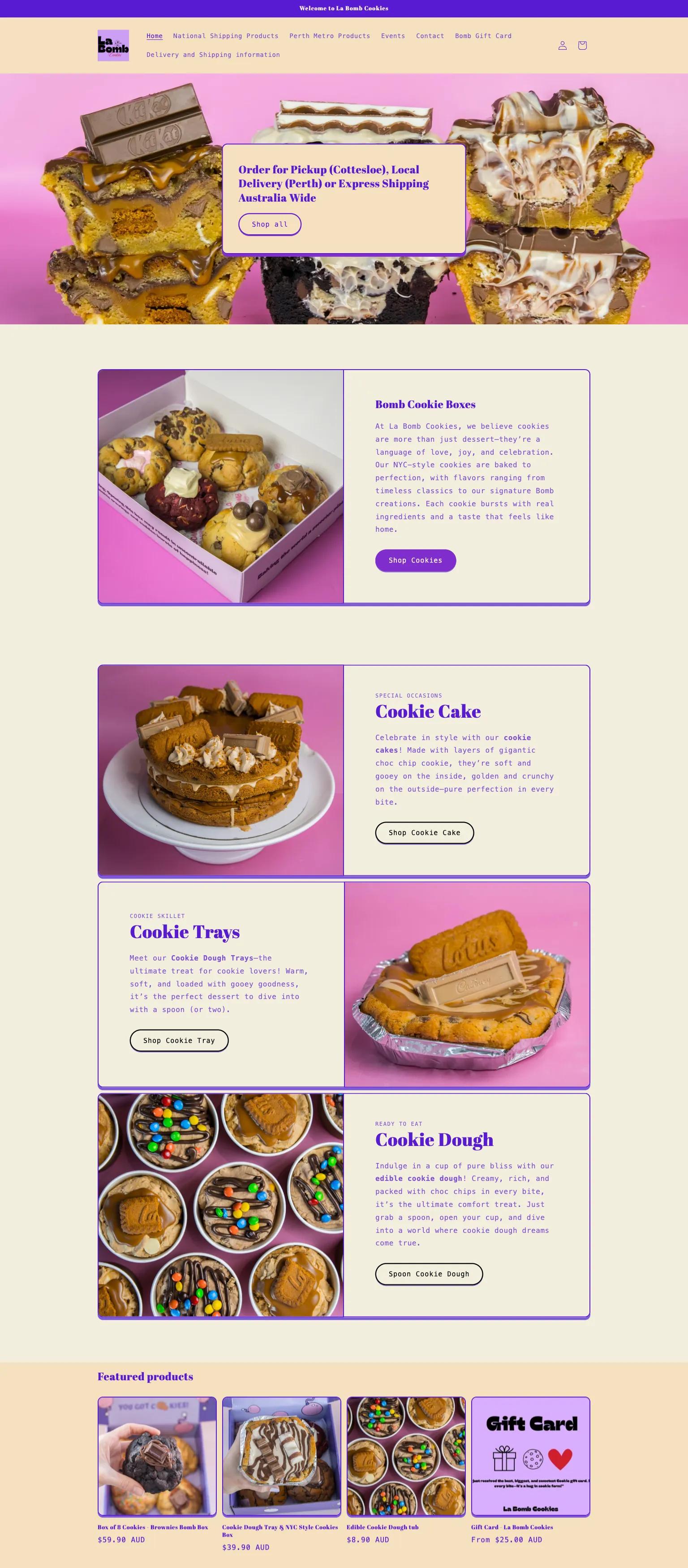 La Bomb Cookies screenshot