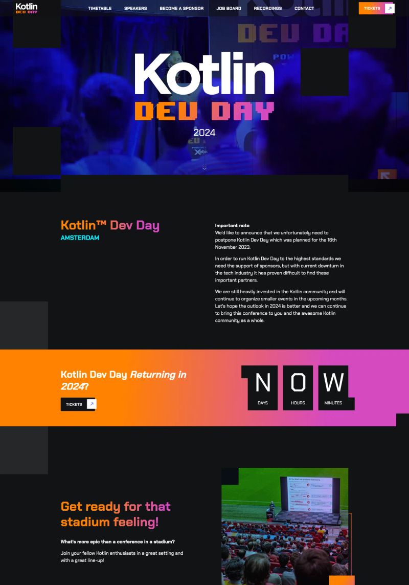 Kotlin Dev Day screenshot