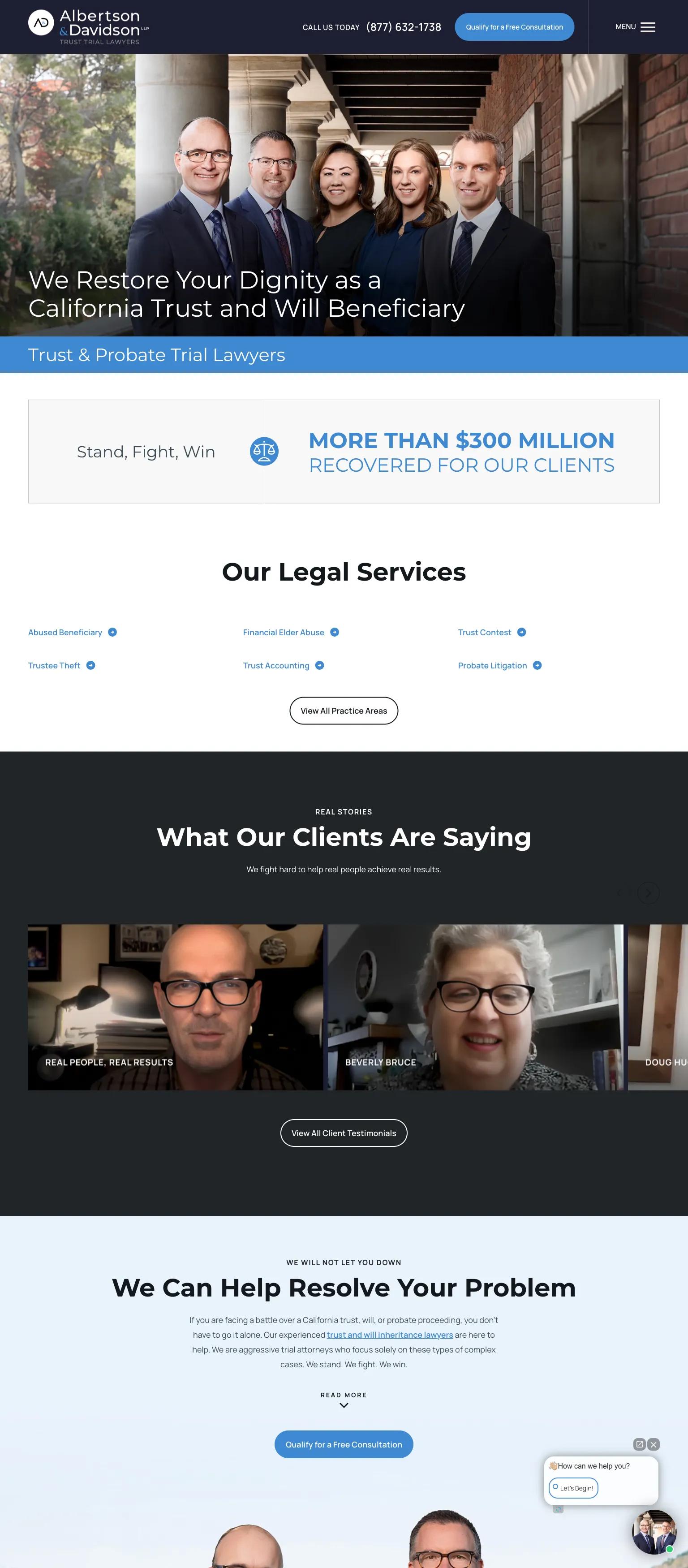 Albertson & Davidson screenshot
