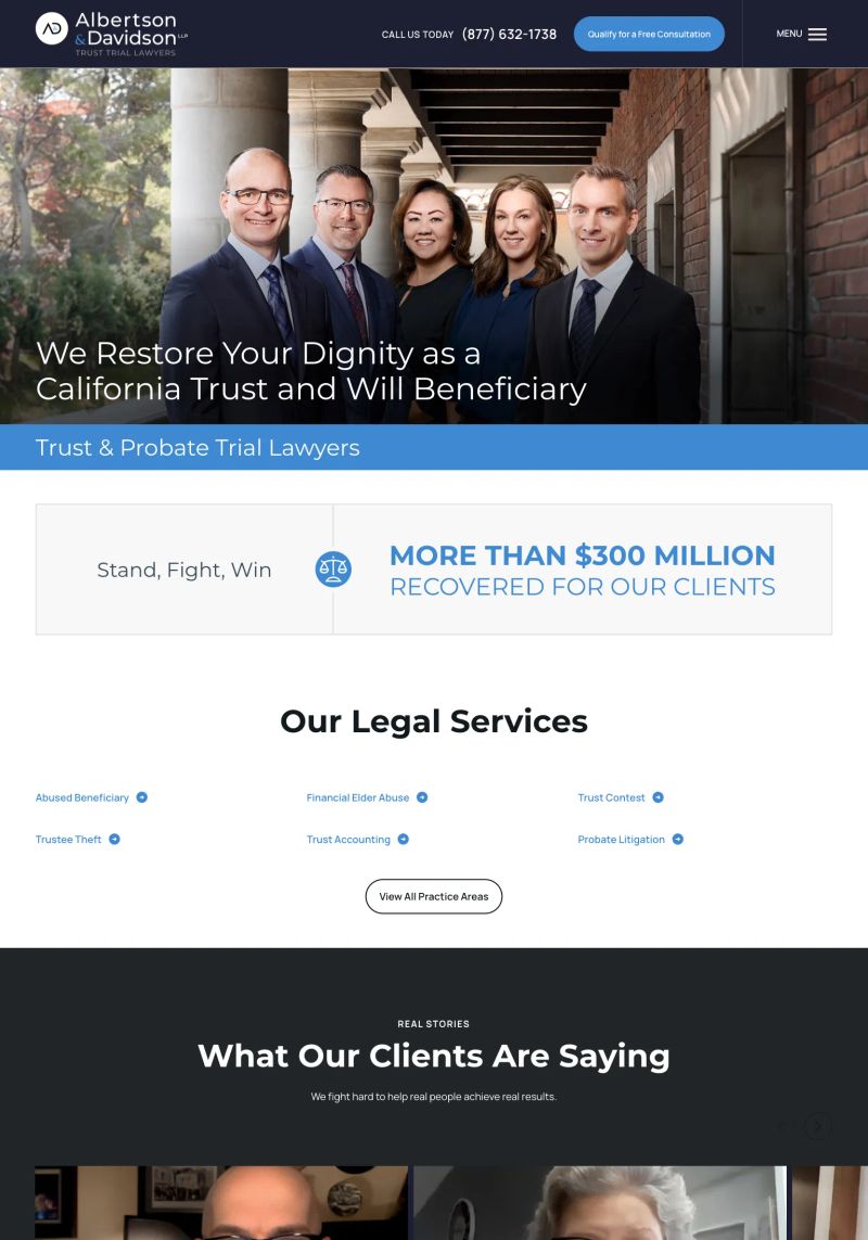 Albertson & Davidson screenshot