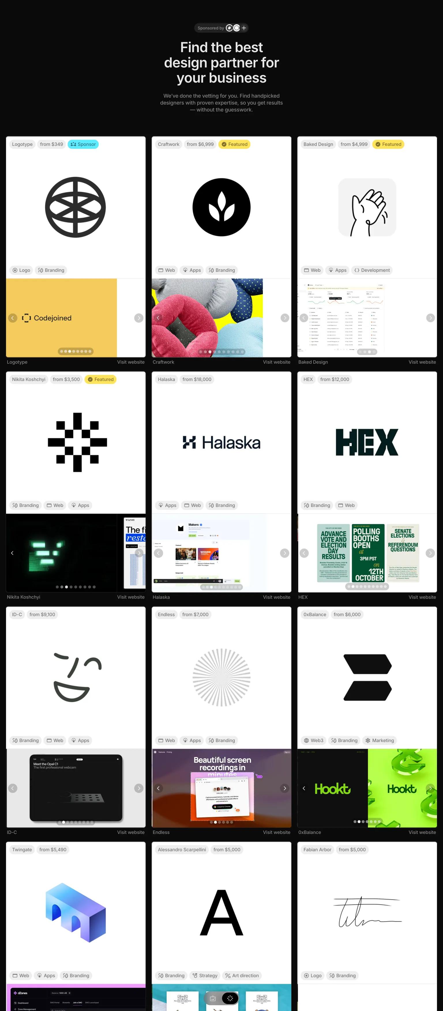 Find Design screenshot