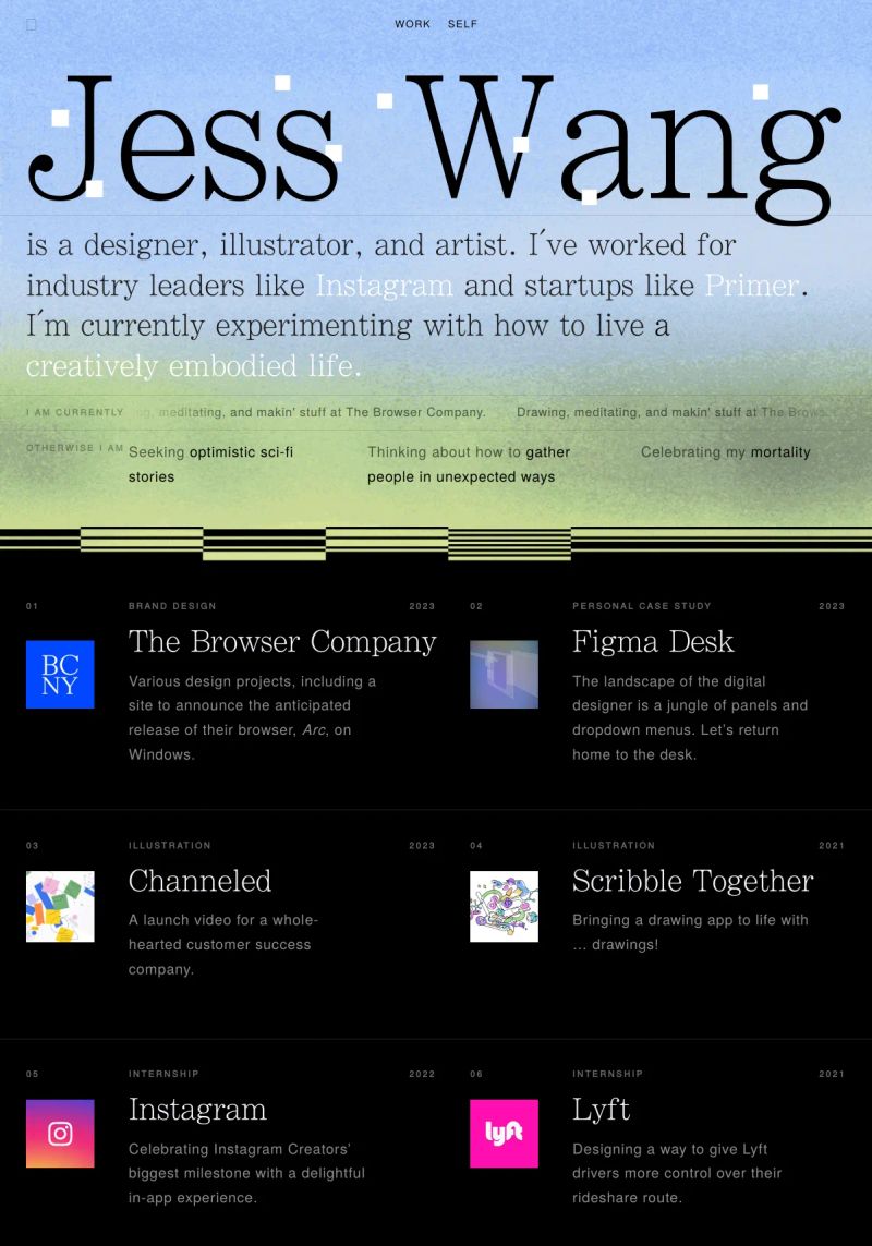 Jess Wang screenshot