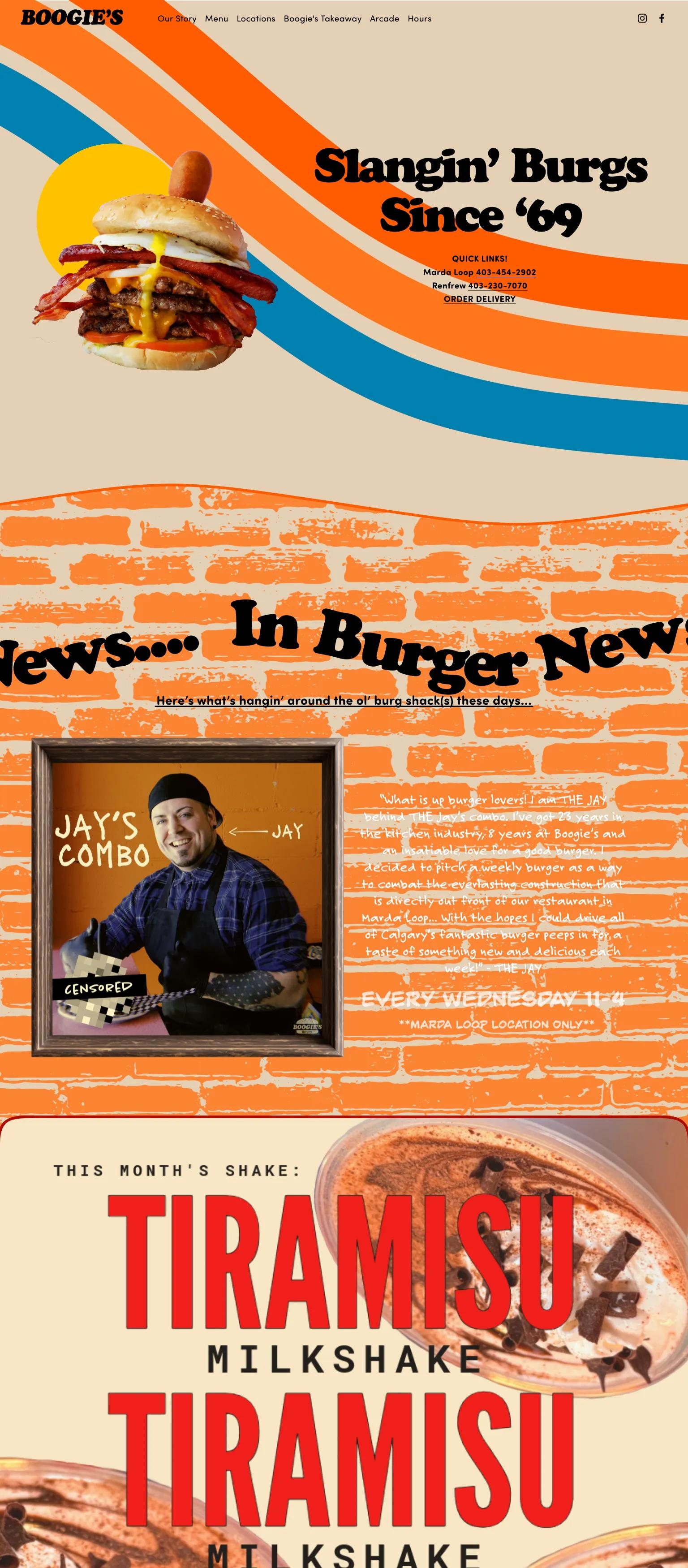 Boogie's Burgers screenshot